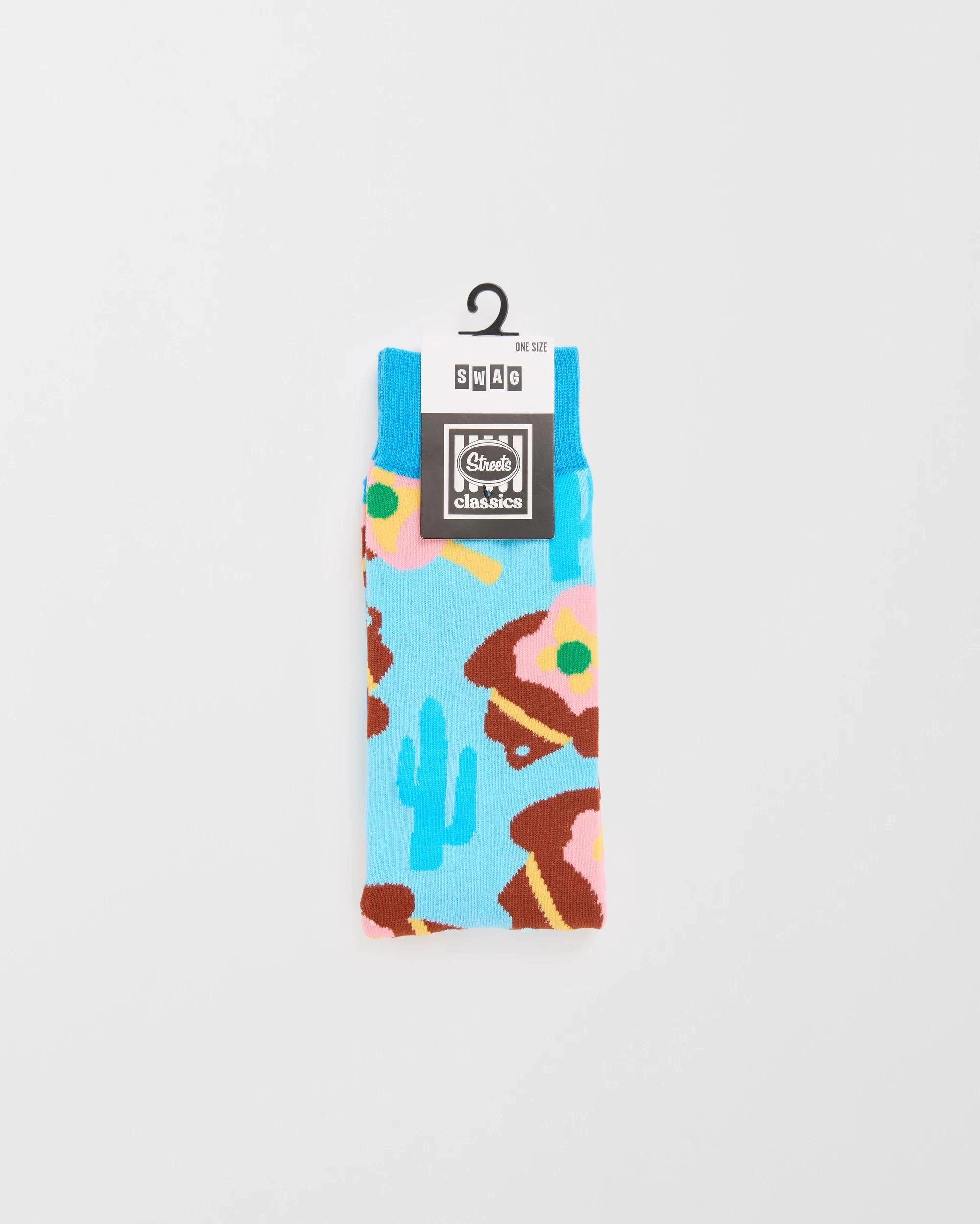 3 Swag Bubble O'Bill Crew Socks , 3 of 3