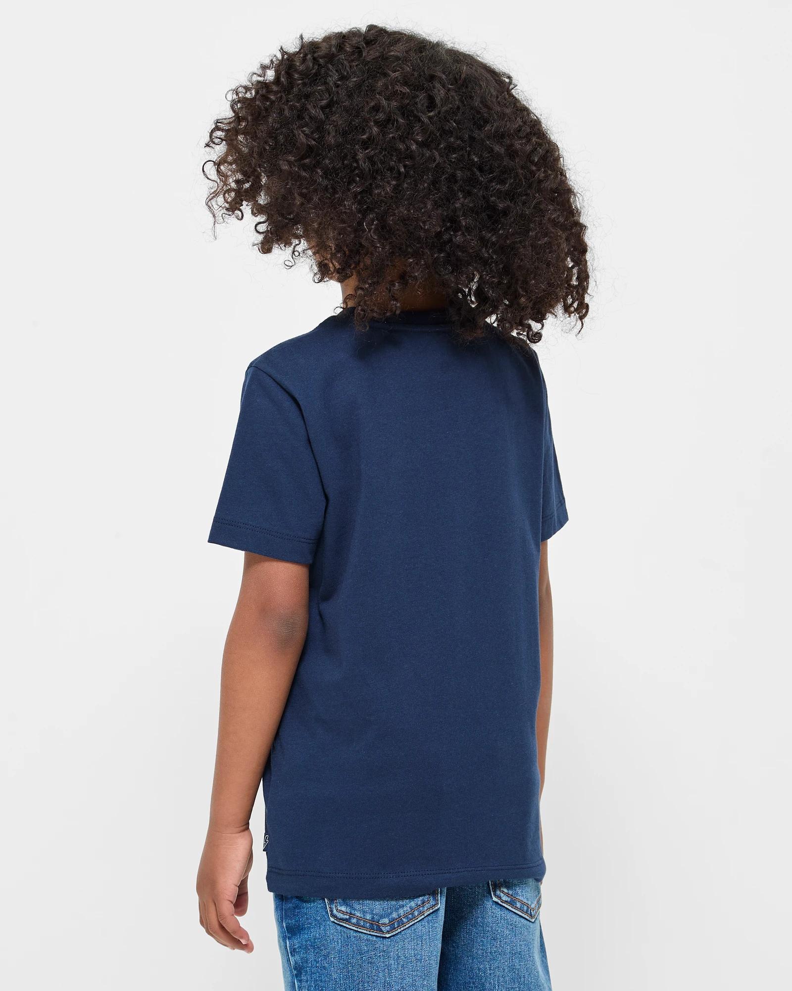 4 Target Australian Cotton Boys 2 Pack T-shirts NAVY BLUE, 4 of 6