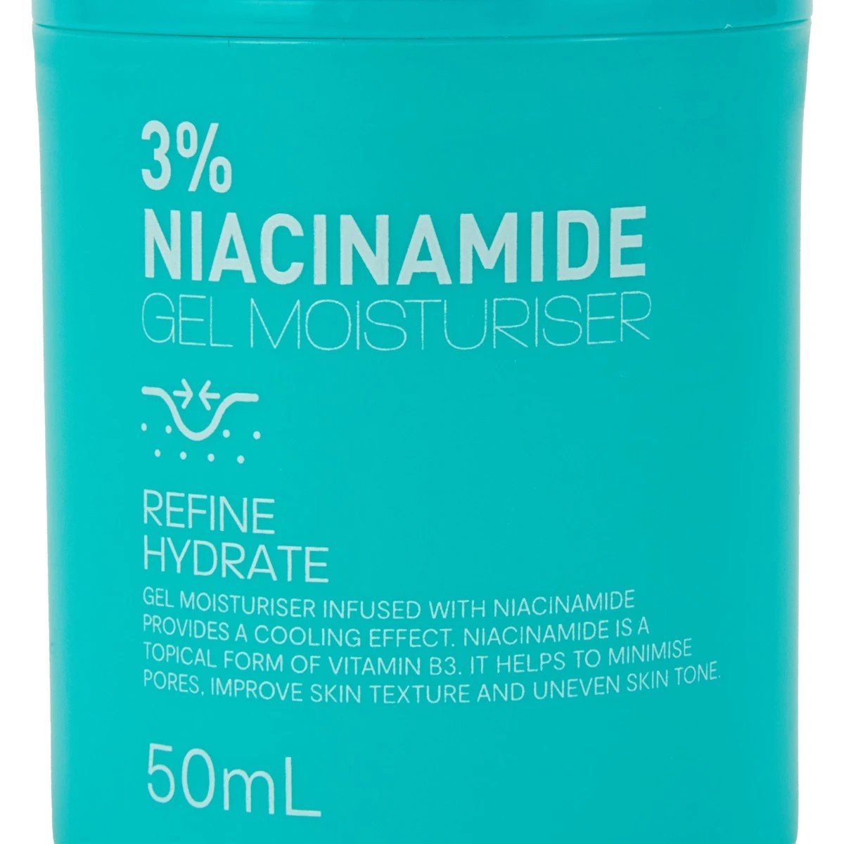 7 Refine & Hydrate Gel Moisturiser 50ml - 3% Niacinamide, 7 of 7