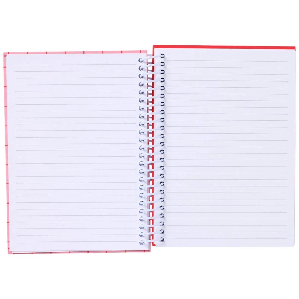 2 Officeworks A5 Large Spiral Notebook Red, 2 of 2