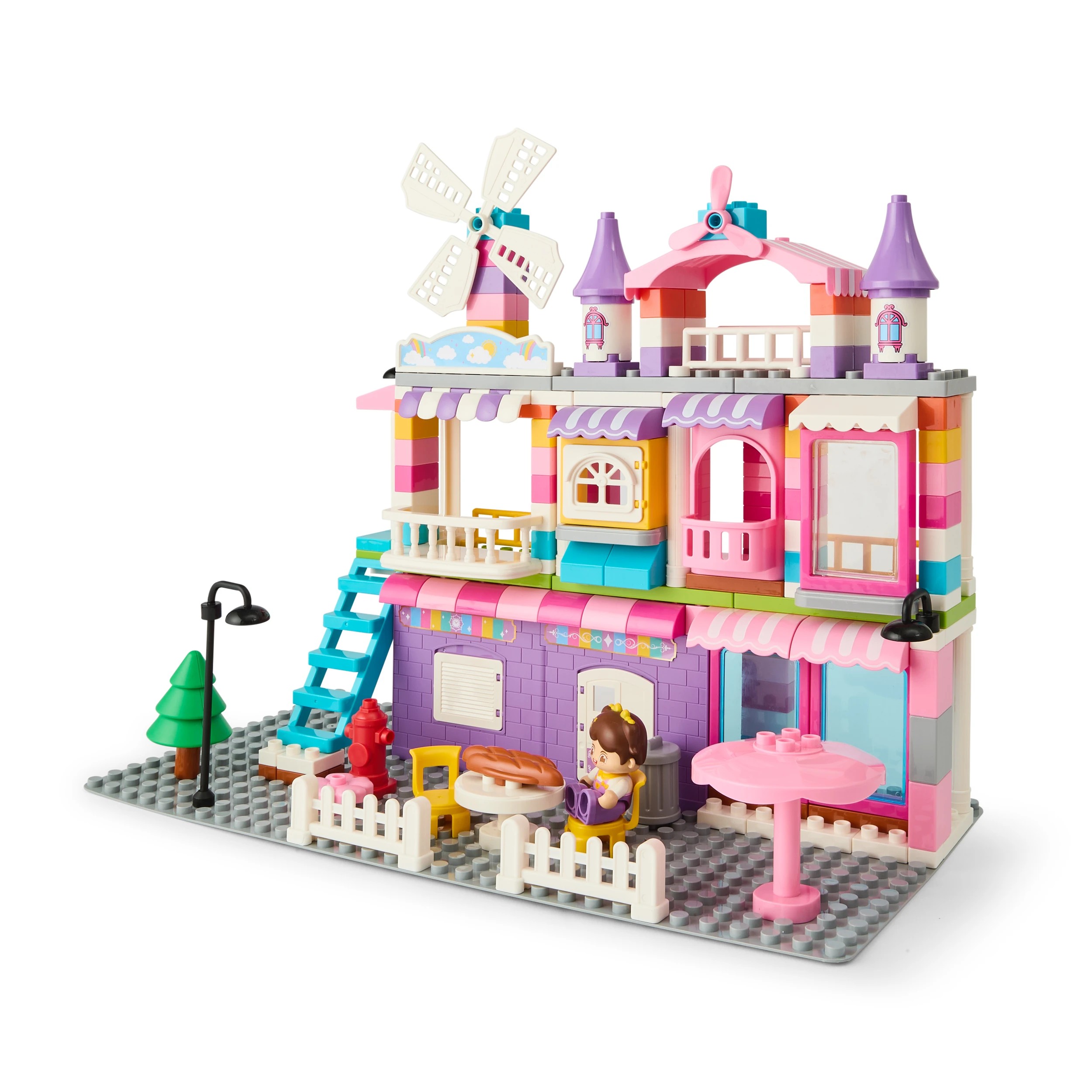 3 205 Piece Junior Blocks: Street Cafe, 3 of 6