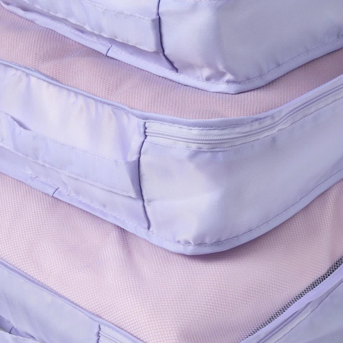 7 3 Piece Packing Cube - Lilac, 7 of 8