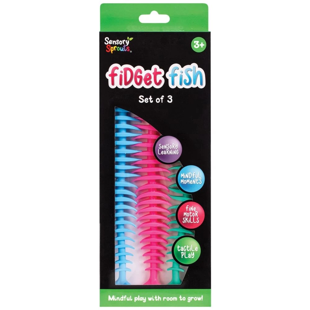 1 Sensory Fidget Fish 3 Pack, 1 of 5
