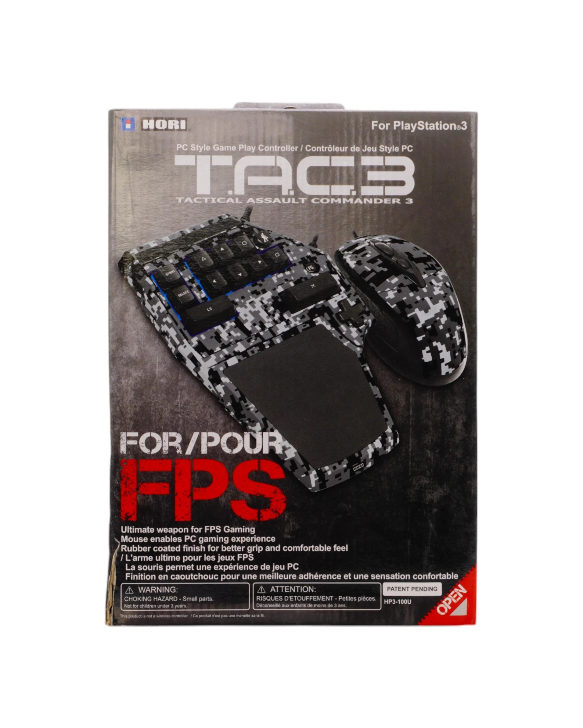 1 HORI Tactical Assault Commander 3 Controller for PS3/PC, 1 of 6