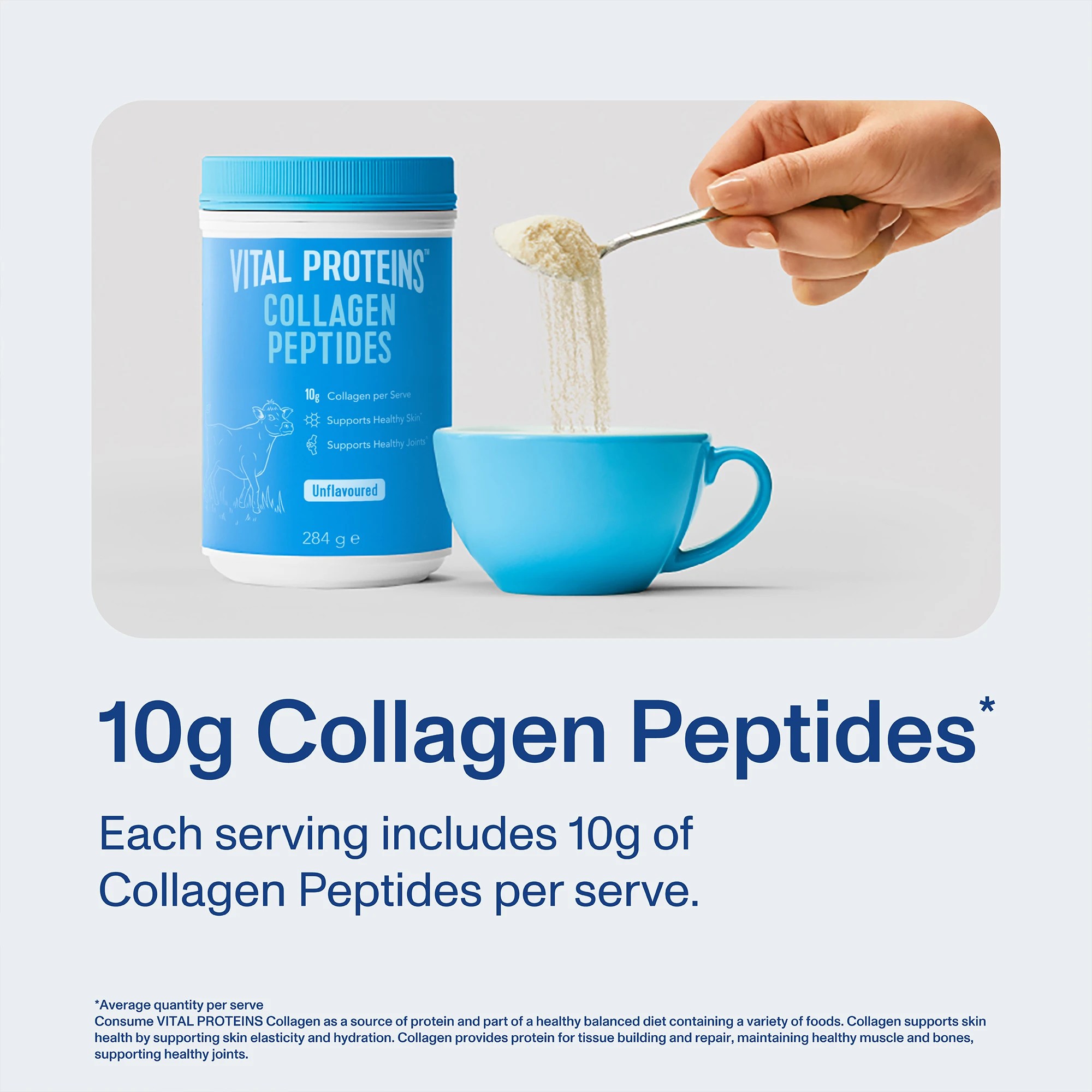 4 Vital Proteins Collagen Peptides Powder 284g - Unflavoured, 4 of 5