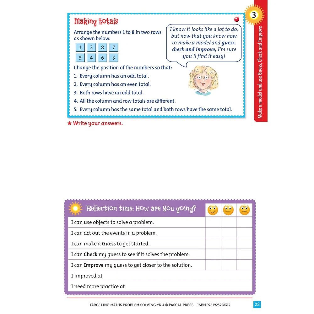 6 Targeting Maths Problem Solving Year 4, 6 of 8