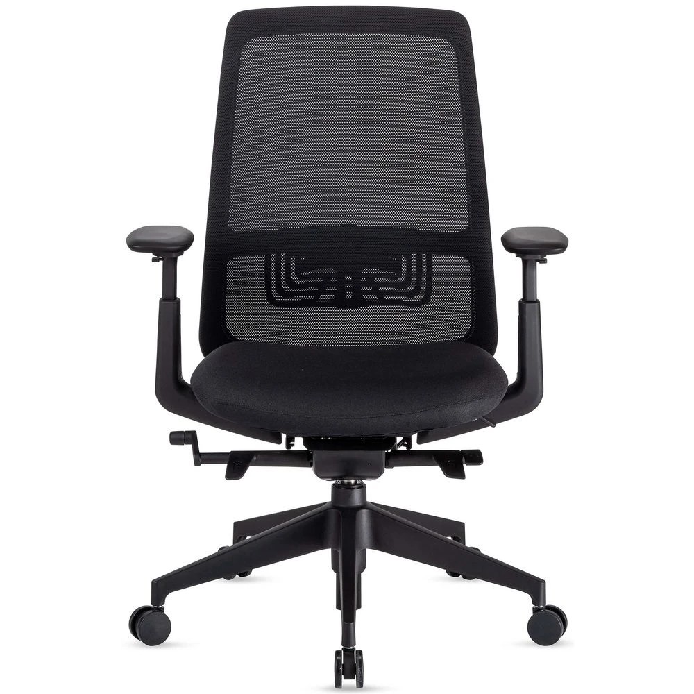 4 Haworth Soji Ergonomic with Arms Chair Black Ergonomic Chairs and Desk Chairs, 4 of 10