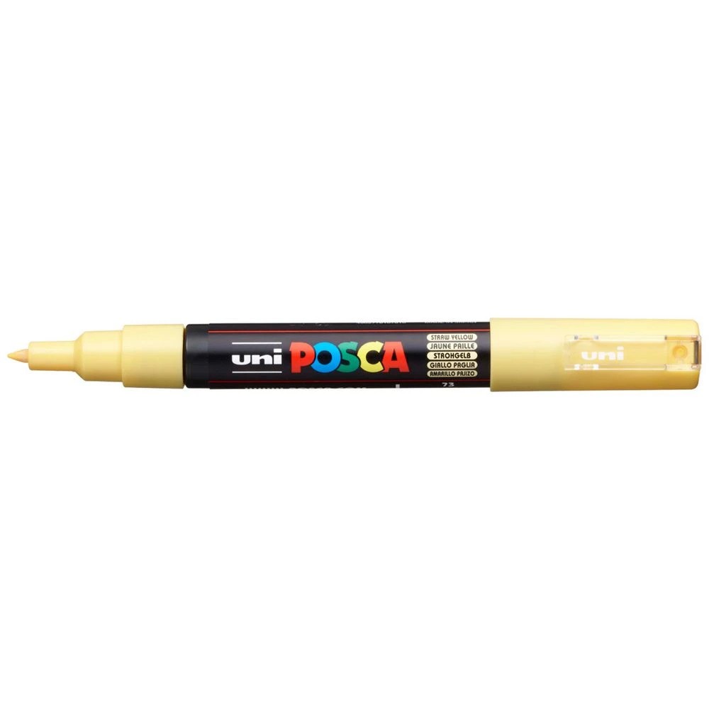 1 POSCA PC-1M Paint Marker Straw Yellow, 1 of 2