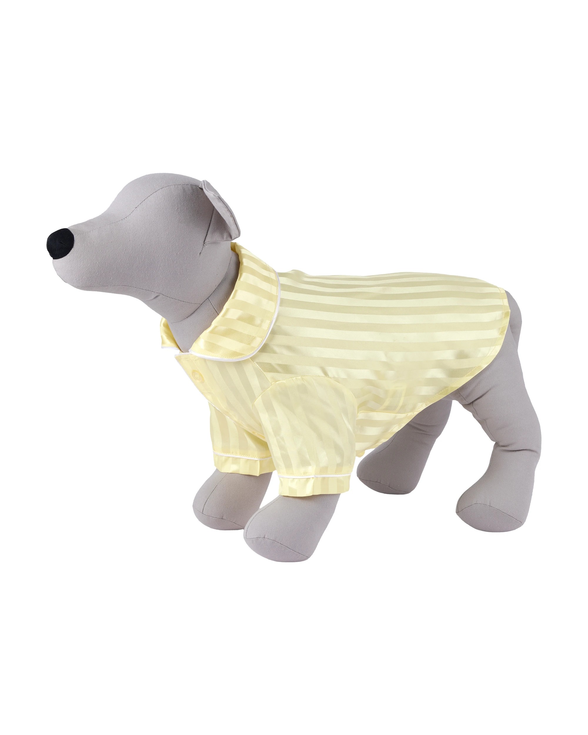 2 Pet Satin Pyjamas - Large, Yellow, 2 of 9