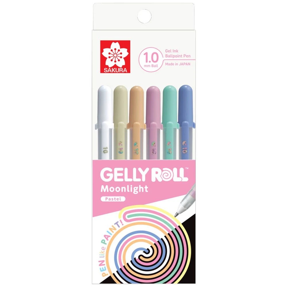 1 Sakura Gelly Roll Pen Pastel 6 Pack, 1 of 3