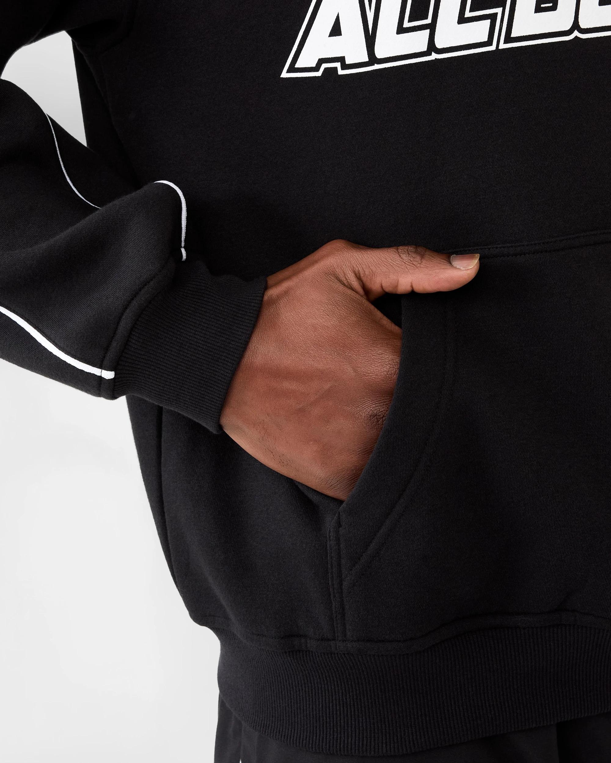 7 All Blacks Adult Hoodie Black, 7 of 8