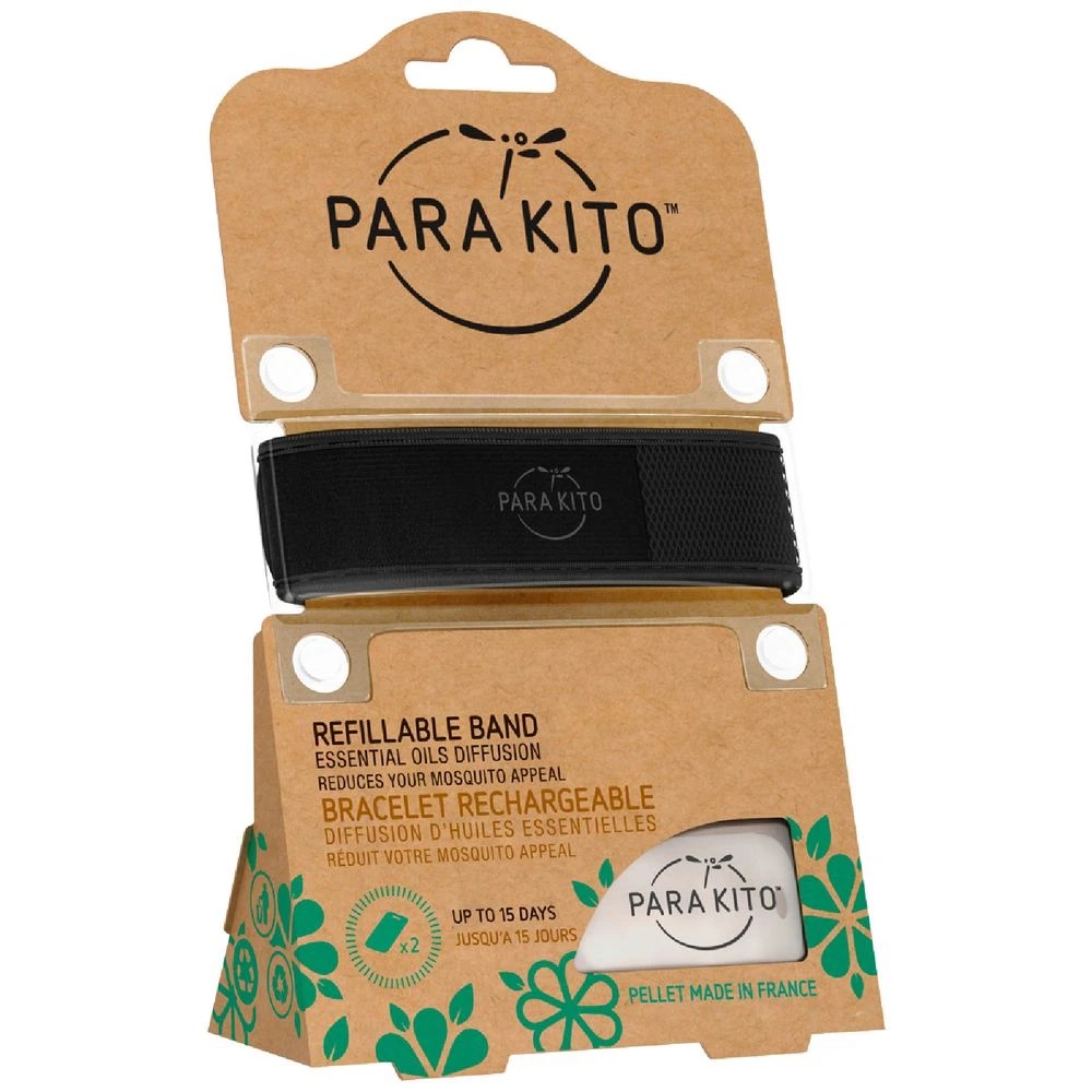 1 Para'kito Mosquito Protectant Band Black, 1 of 1