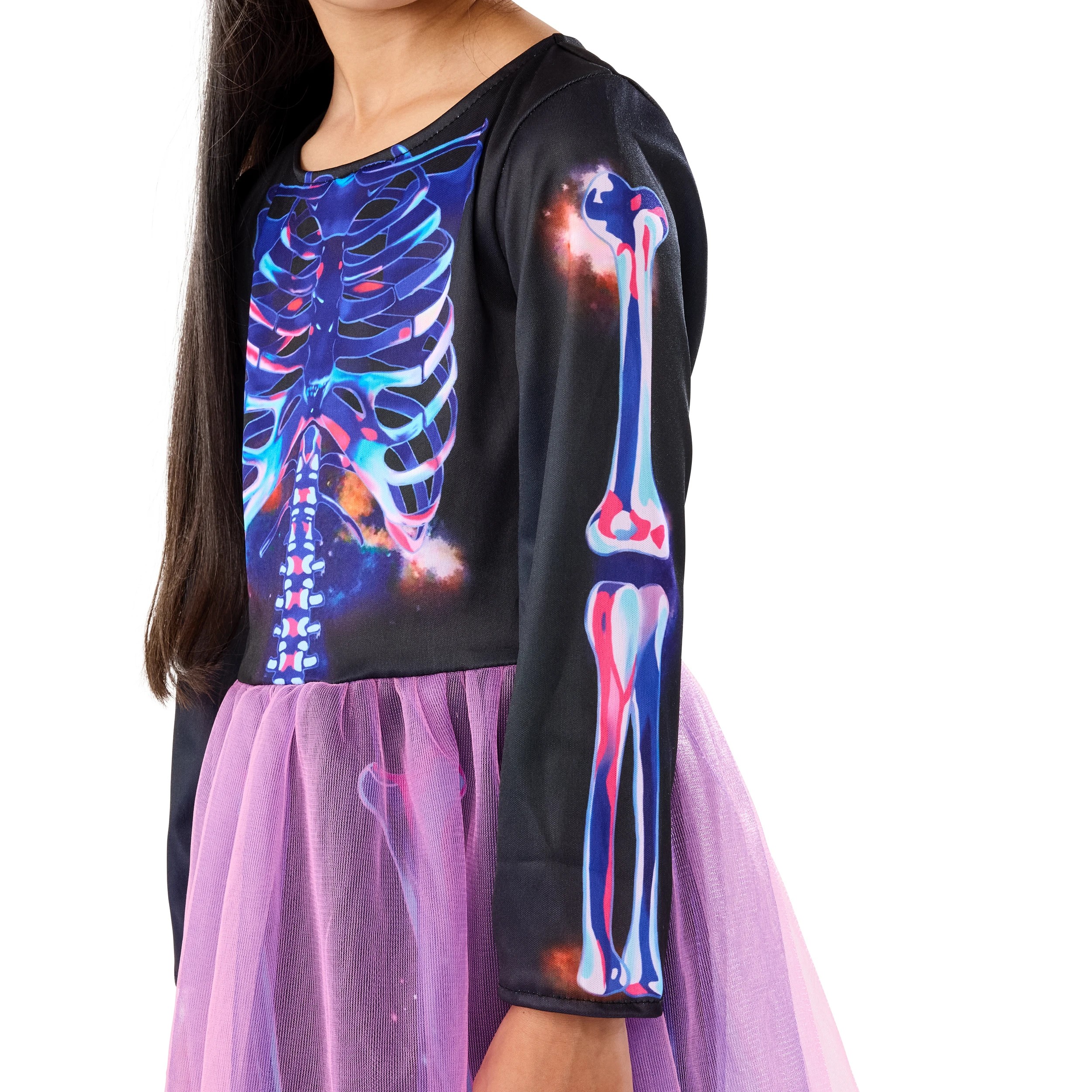 7 2 Piece Skeleton Costume - Ages 4-6, 7 of 8