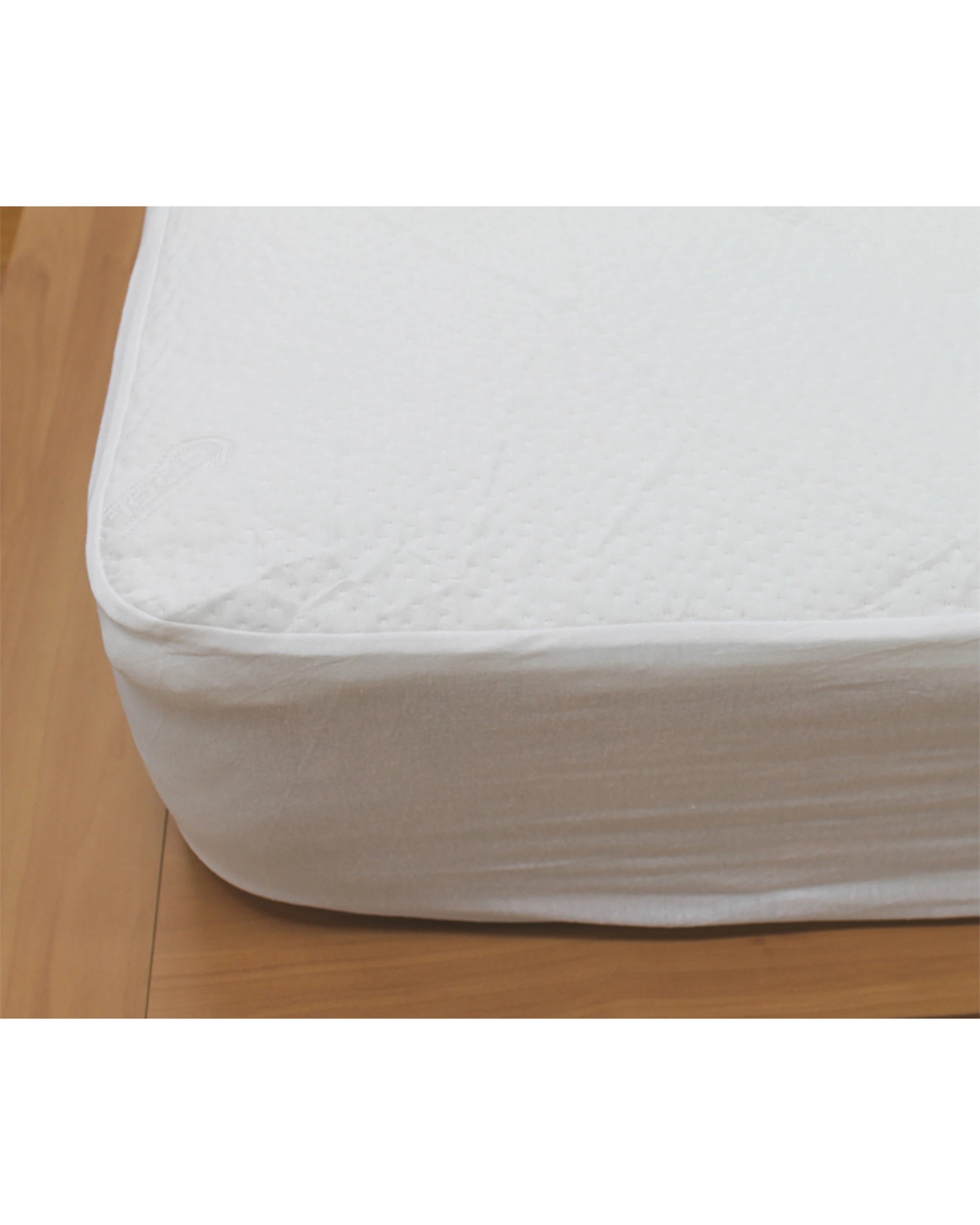 1 Jason Commercial Coolmax Mattress Protector 137x187cm - Double Bed - White, 1 of 1