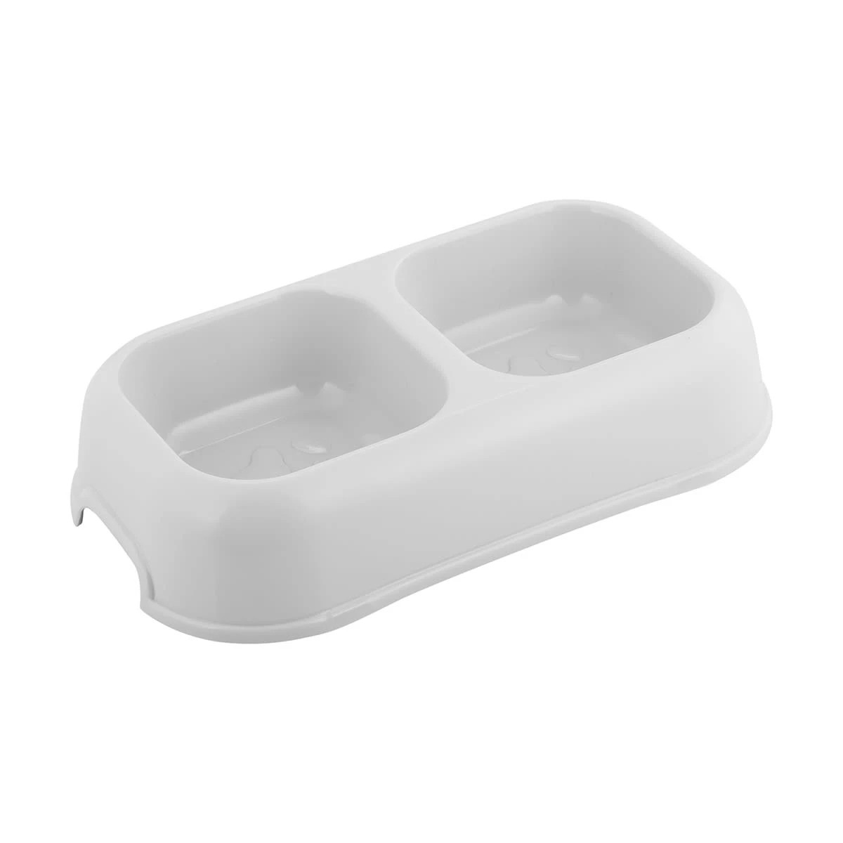 1 Pet Bowl Twin Plastic, 1 of 2