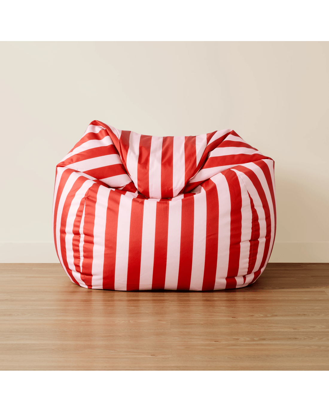 1 Stripe Bean Bag - Red, 1 of 6