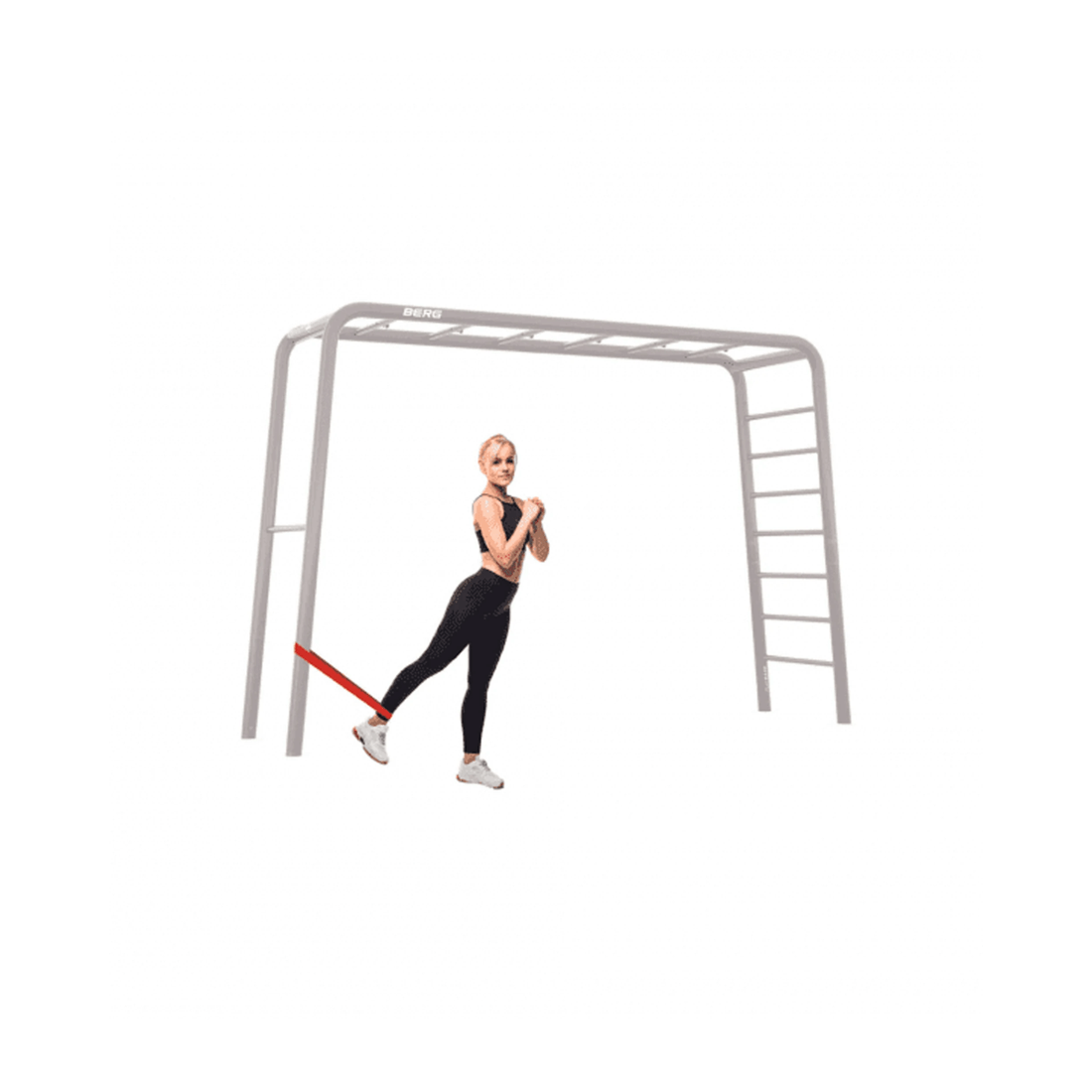 4 BERG Playbase Outdoor Resistance Rubber Bands 100x9cm Set Of 3 Exercise - Multi, 4 of 4