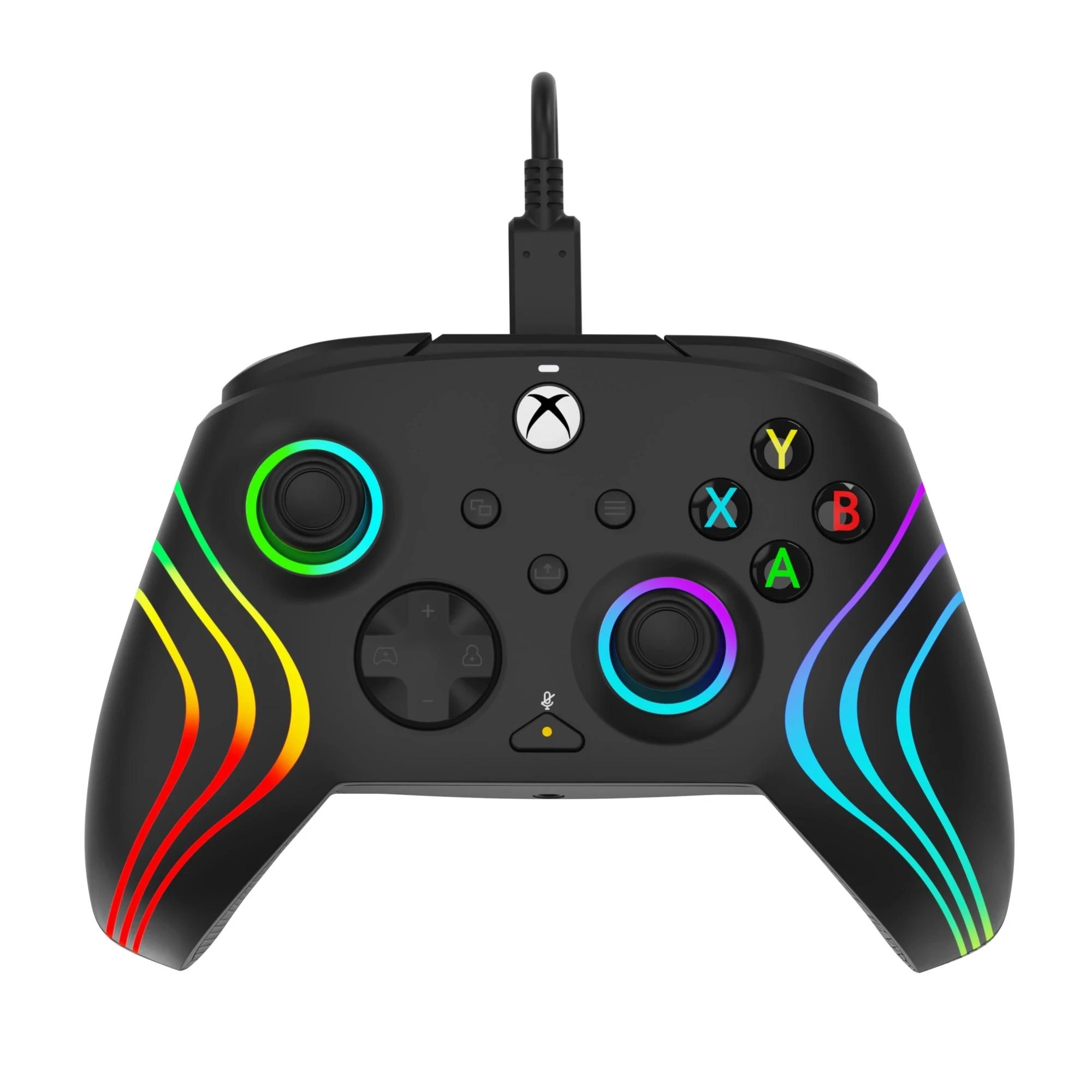 1 Pdp Xbox Series X Afterglow Wave Wired Controller
 - Black, 1 of 5