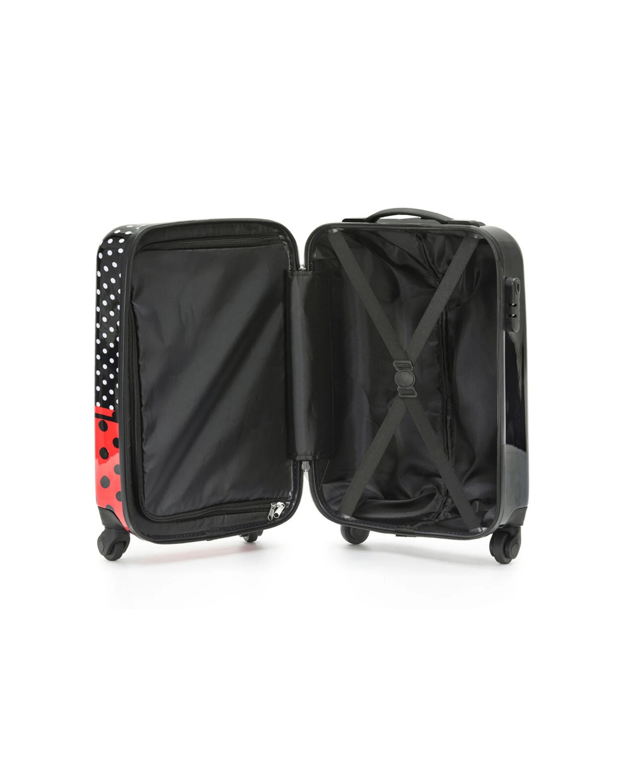 3 Disney 20 50Cm Minnie Mouse 4 Wheel Onboard Trolley Case Durable Hard Shell Adjustable Handle - Multi, 3 of 4