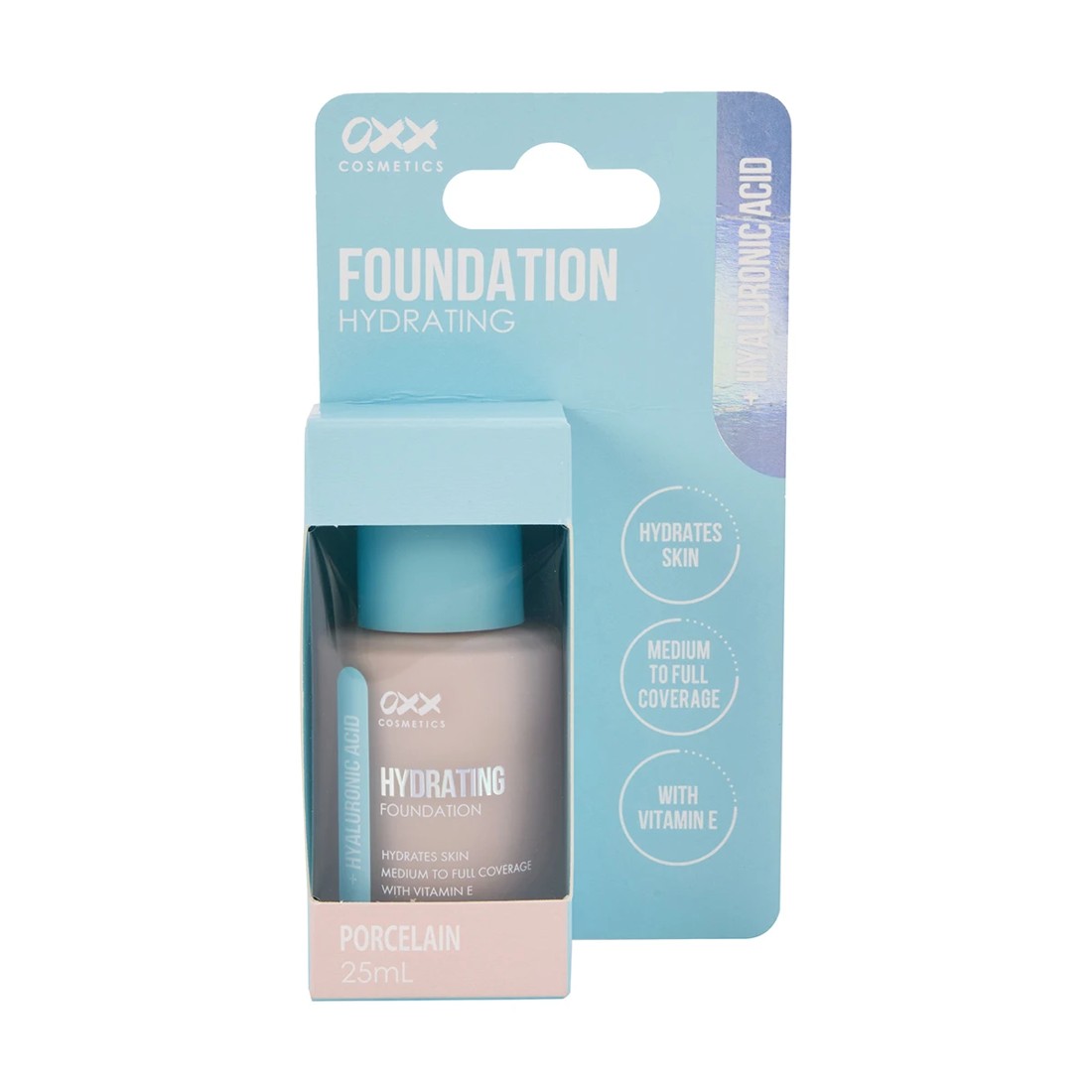 2 OXX Cosmetics Hyaluronic Acid Hydrating Foundation - Porcelain, 2 of 8