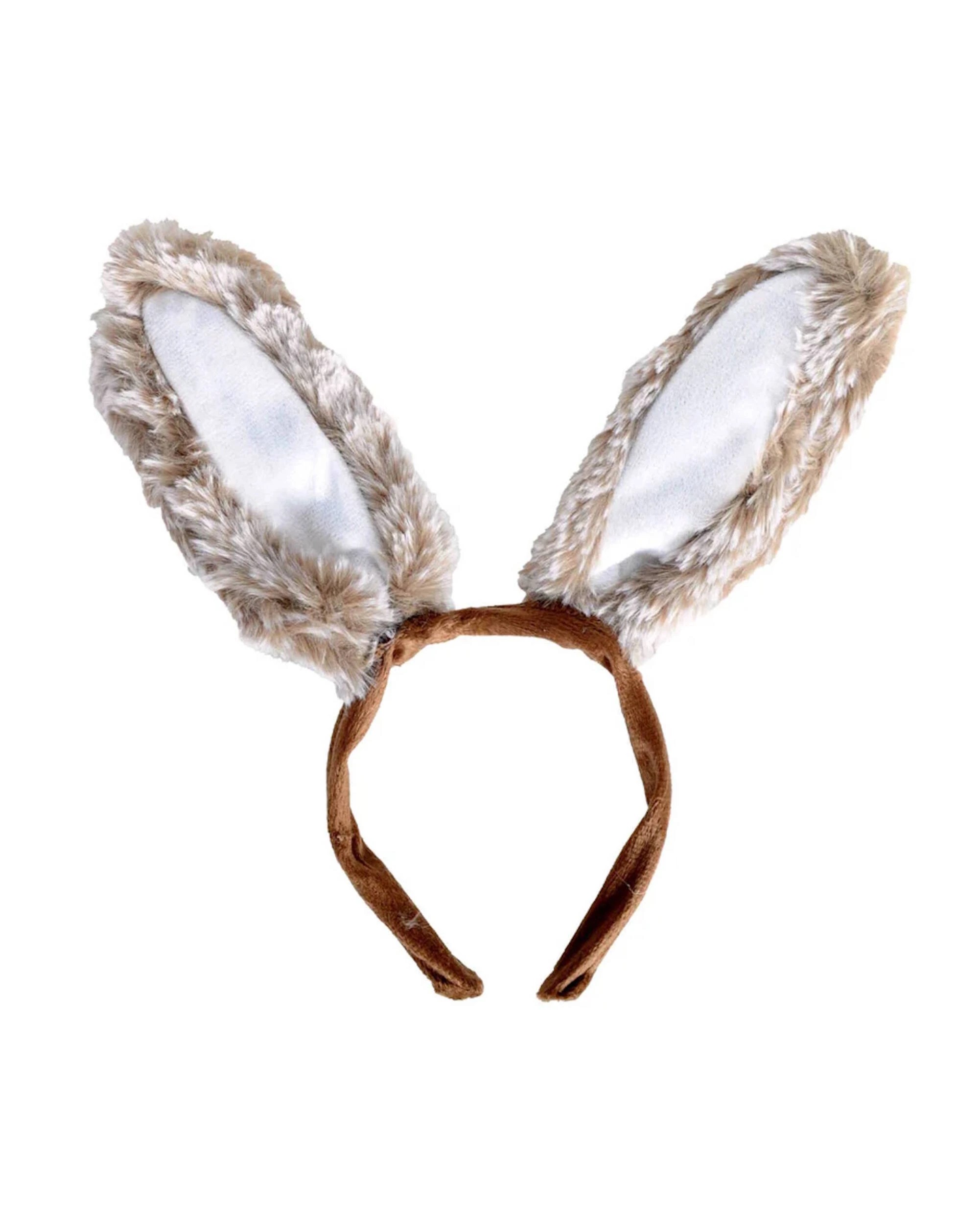 1 JDParty Woodland Plush Bunny Ears Headband, 1 of 3