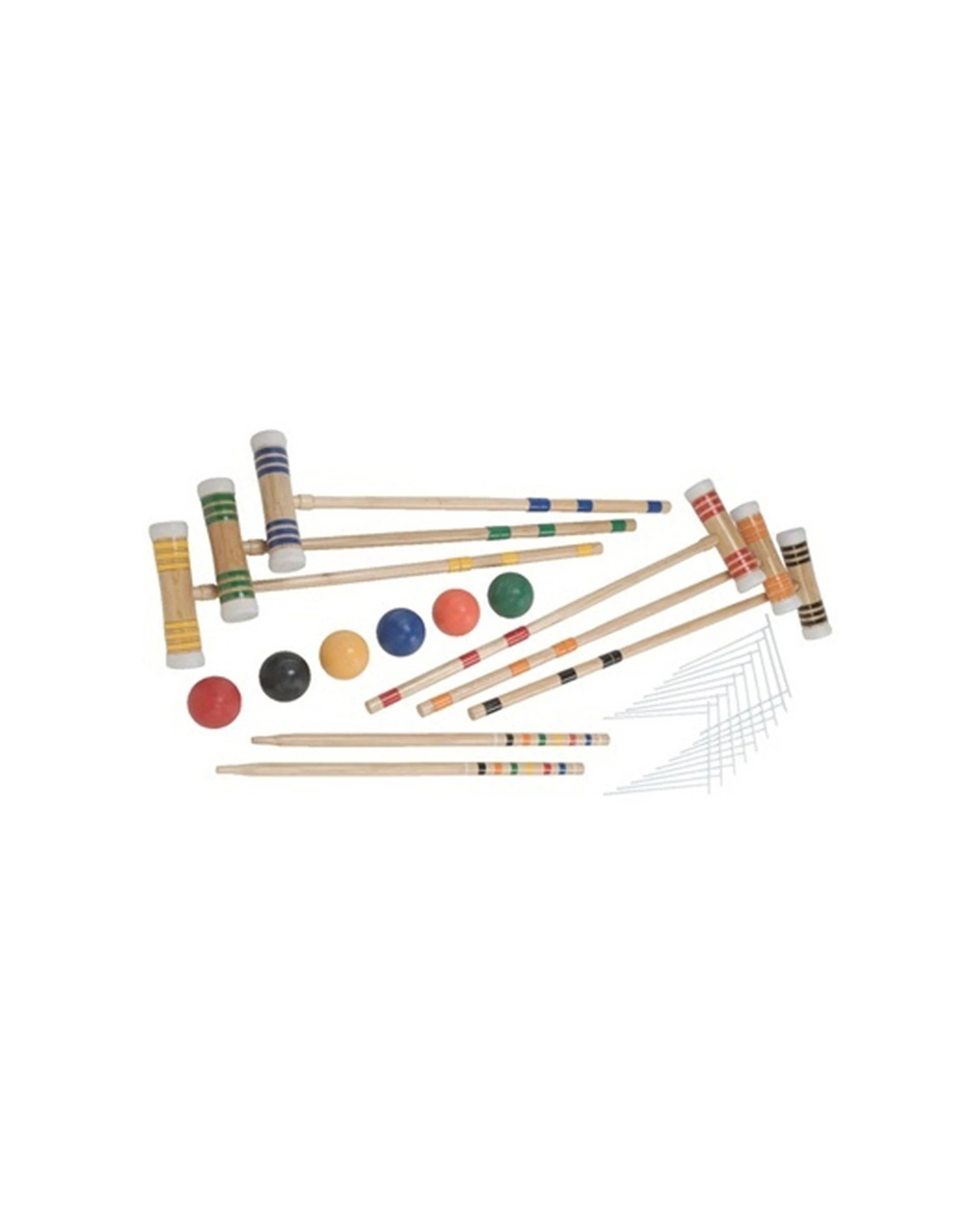 1 Regent Premier 6 Player Croquet Set Outdoor Family Game - Multi, 1 of 2
