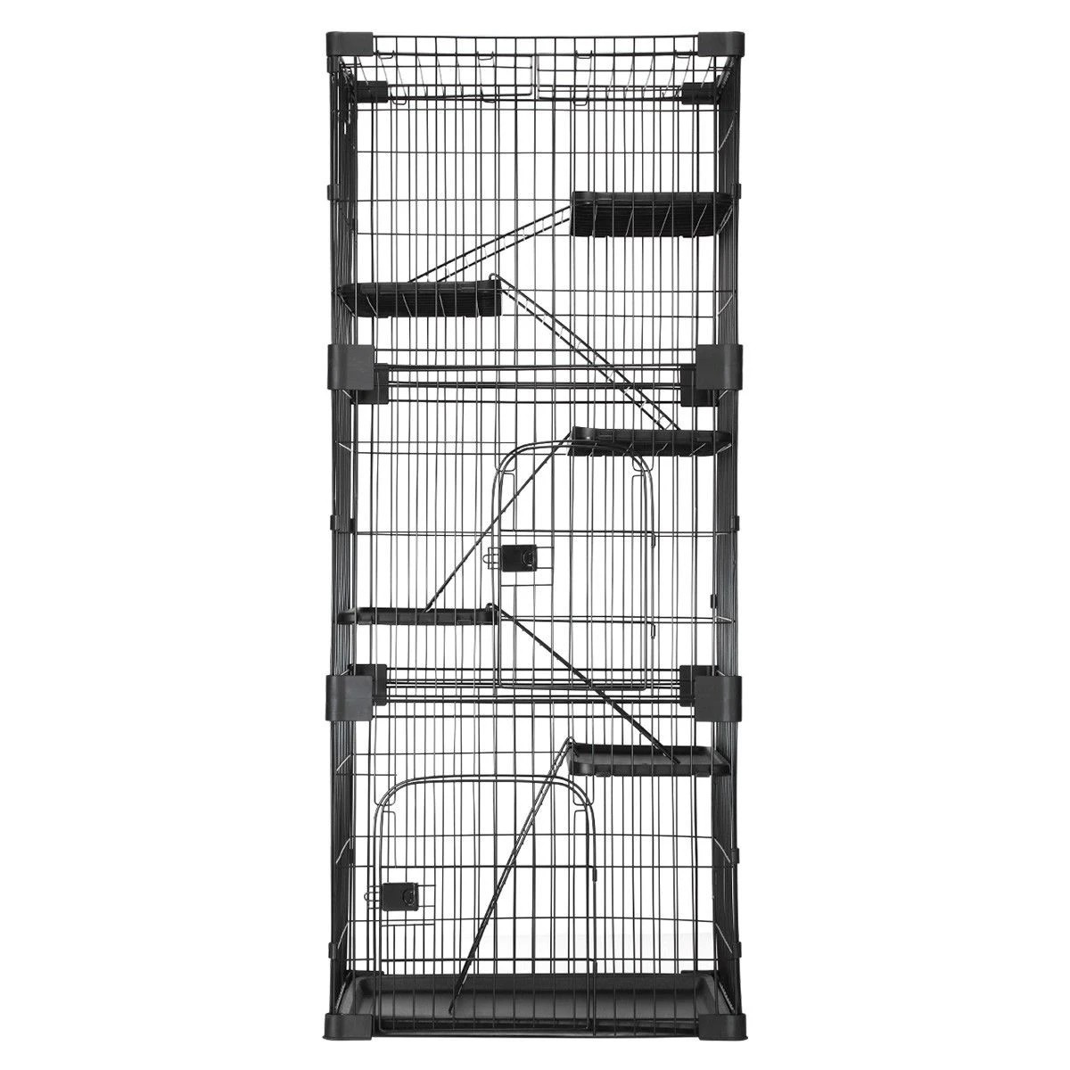 1 Pet Scene Large Cat Cage House Pet Crate, 1 of 5
