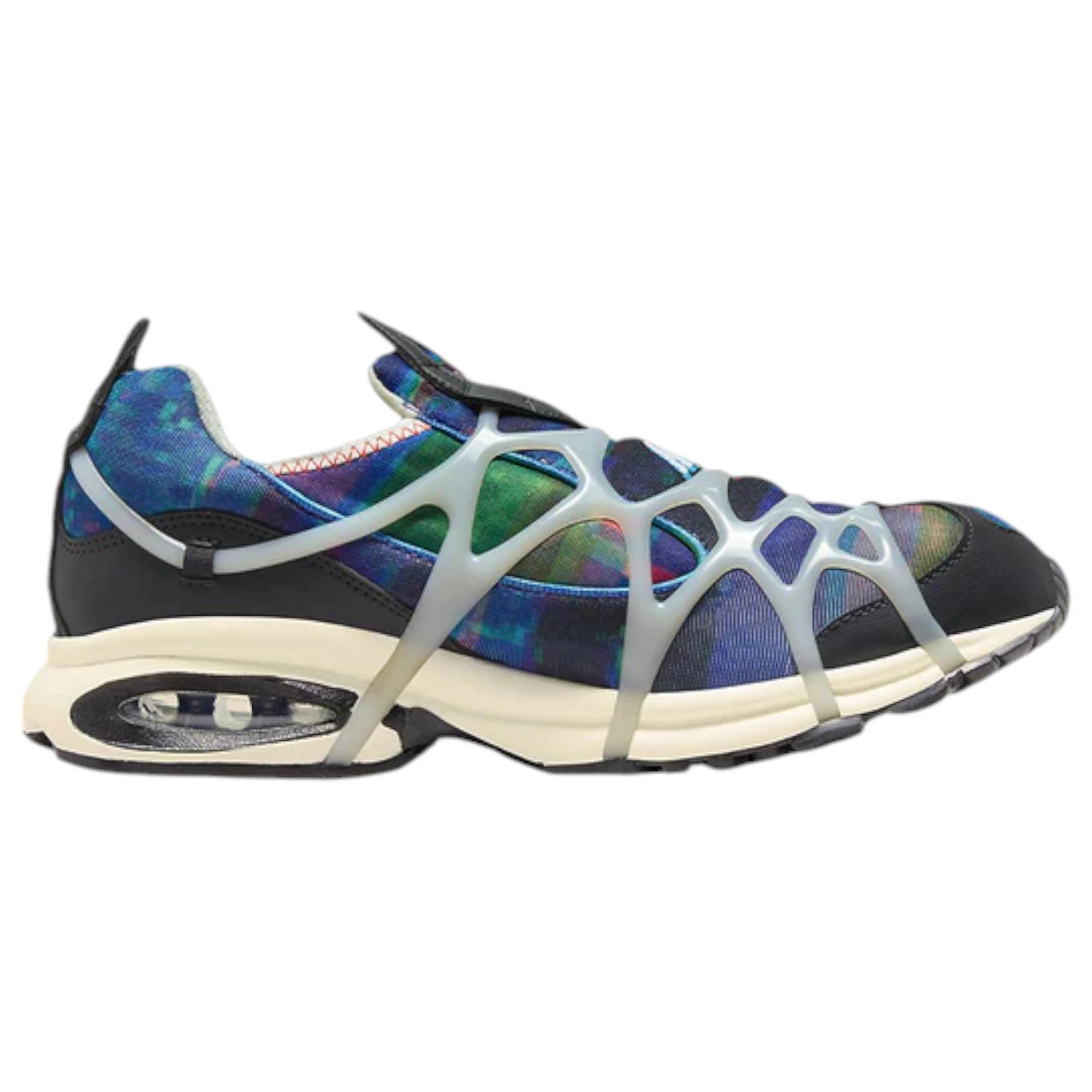3 Nike Mens Air Kukini Game Pixel Black/ Blue Multicoloured Shoes PIXEL BLACK/ BLUE, 3 of 6