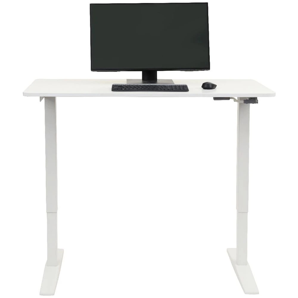 6 Chatham Manual Sit Stand Desk White Desks, Tables and Workstations, 6 of 10