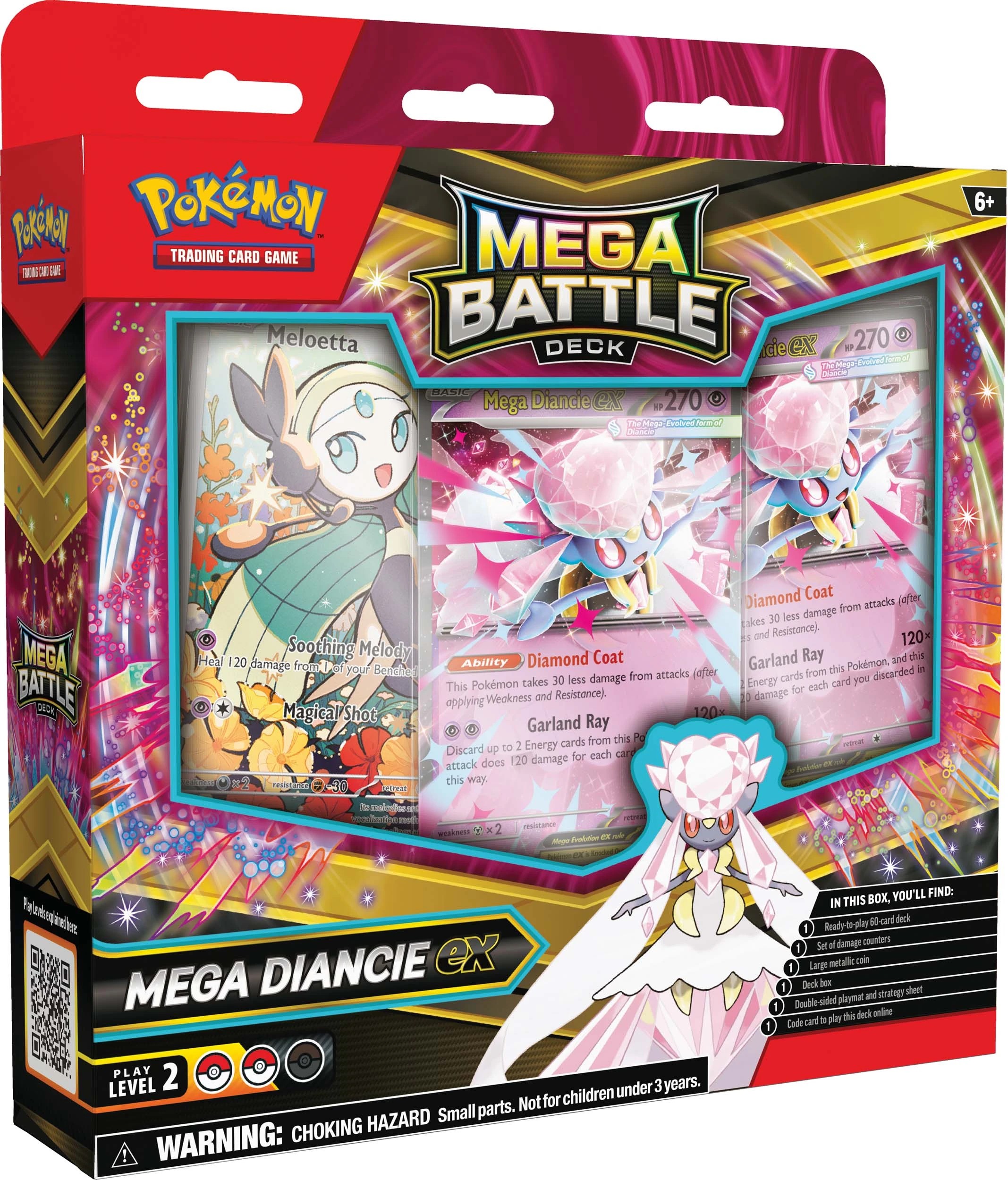 3 Pokemon Trading Card Game: Mega Battle Deck Mega Gengar Ex & Mega Diancie Ex - Assorted, 3 of 7