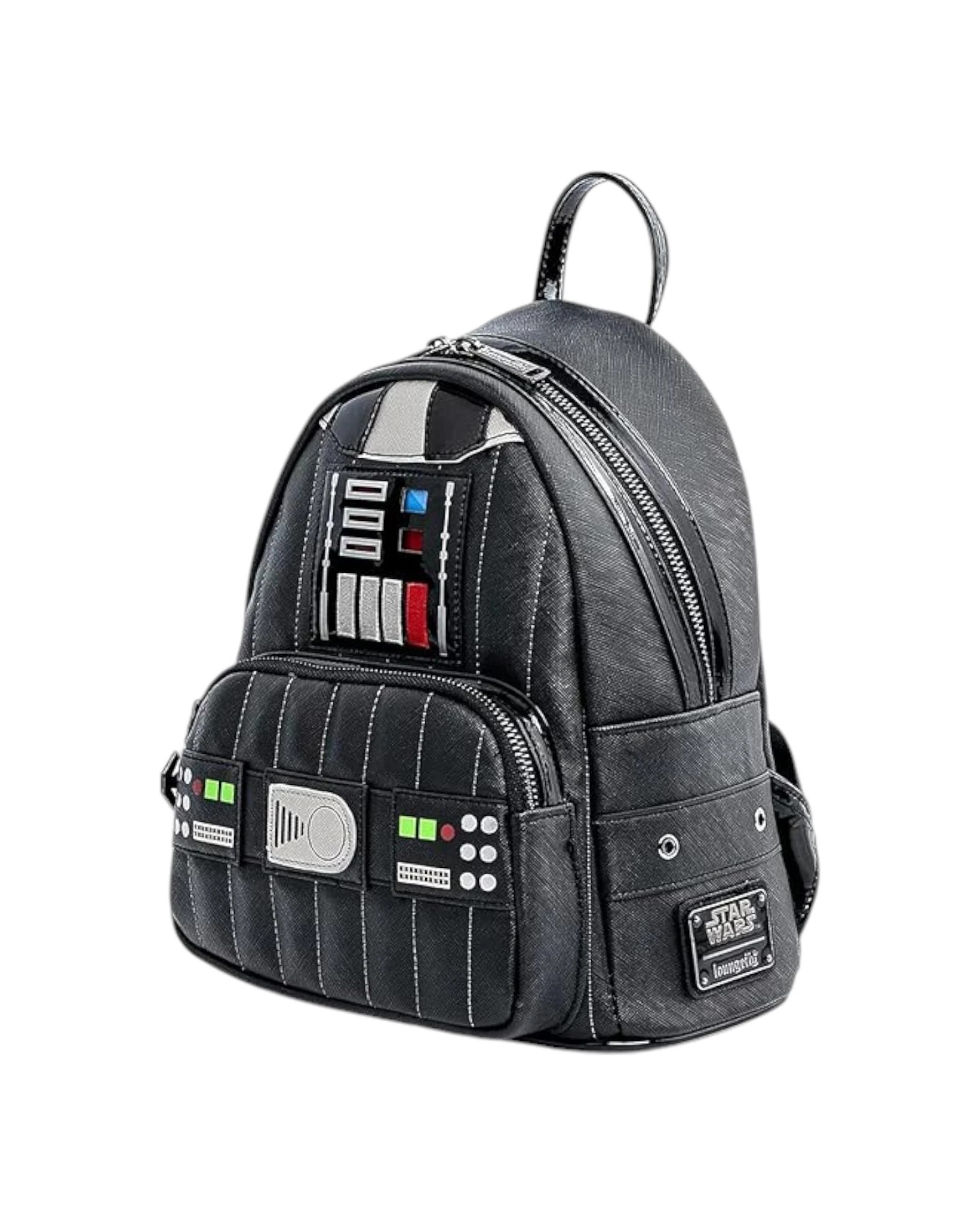 3 Loungefly Star Wars Darth Vader Costume Light Up Mini Backpack, 3 of 5