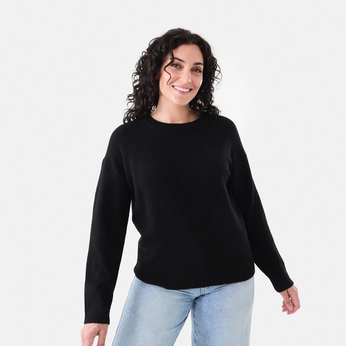 1 Relaxed Jumper Black, 1 of 5