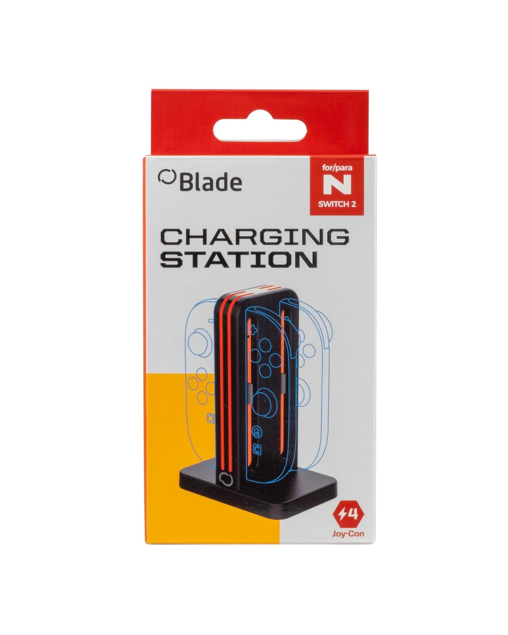 4 Blade Switch 2 Joycon Charging Station for Nintendo Switch 2, 4 of 4