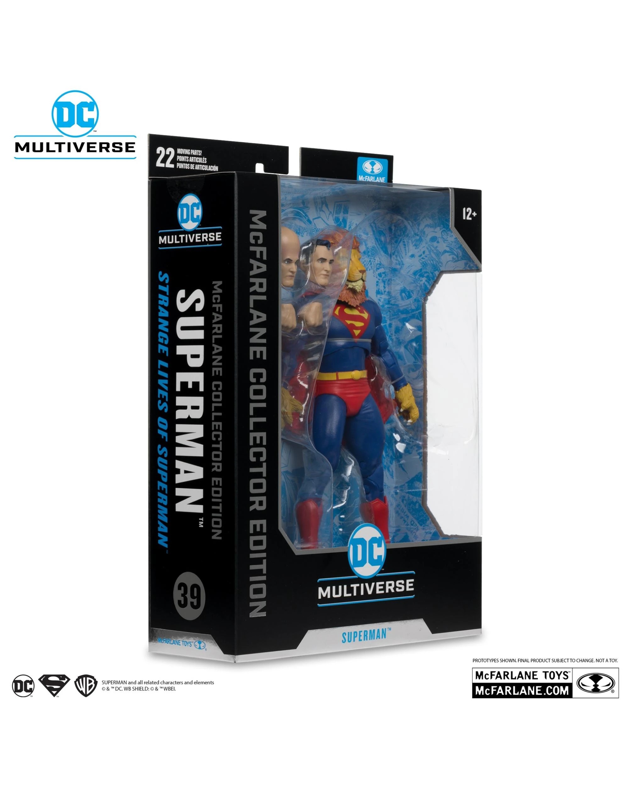 9 DC Multiverse Collector Edition #39 Superman Strange Lives of Superman 7 inch Action Figure, 9 of 10
