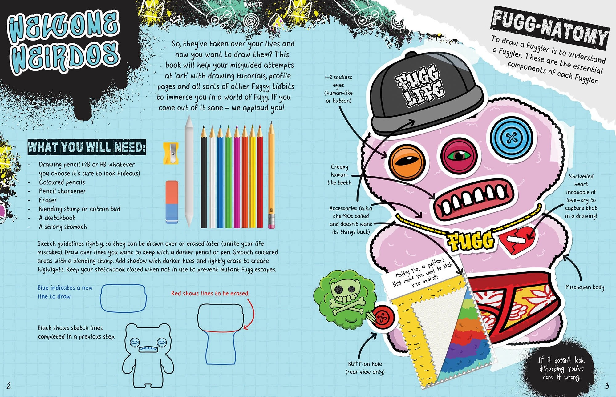 2 How To Draw a Fuggler - Book, 2 of 4