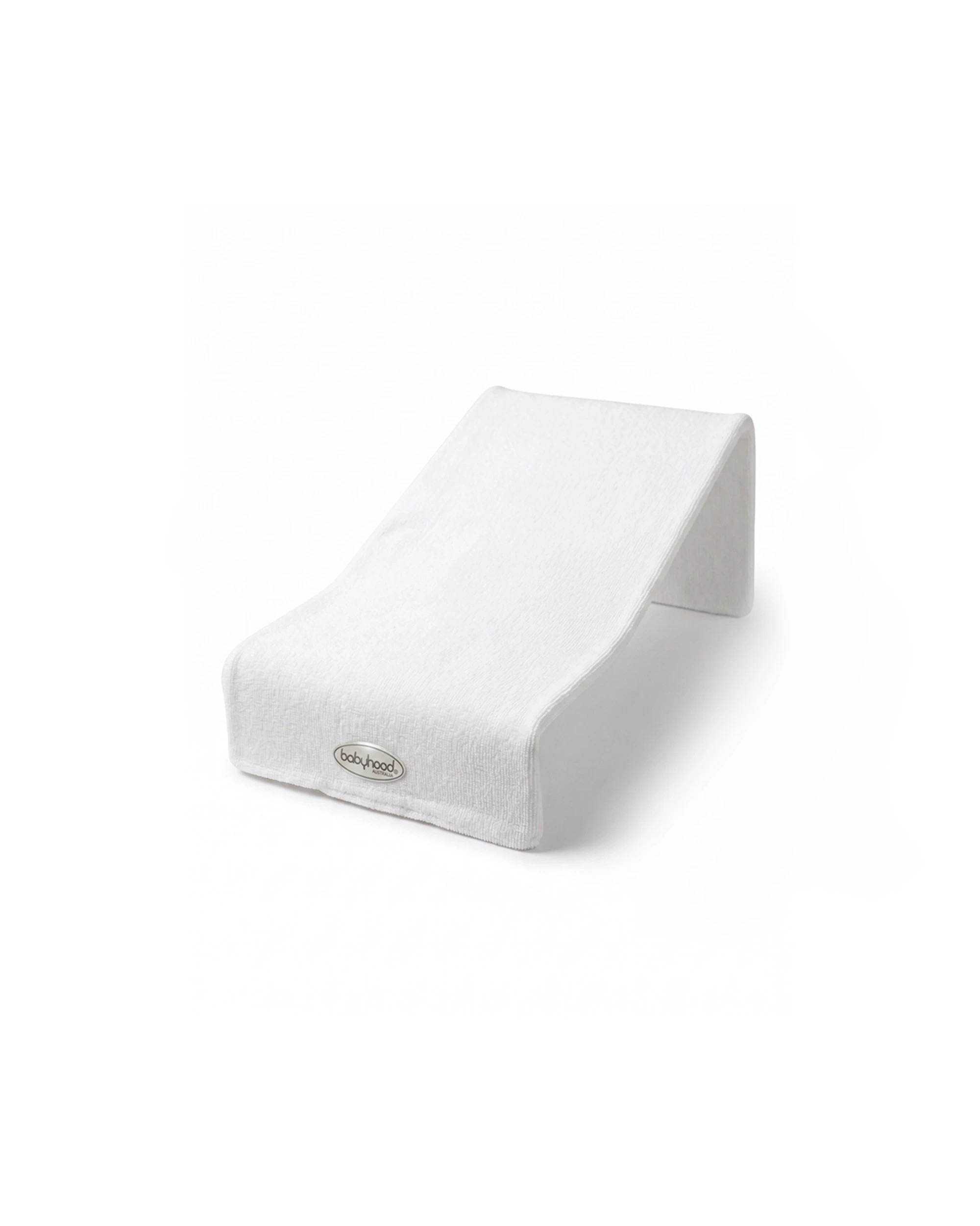 1 Babyhood Towelling Bath Support - White, 1 of 3