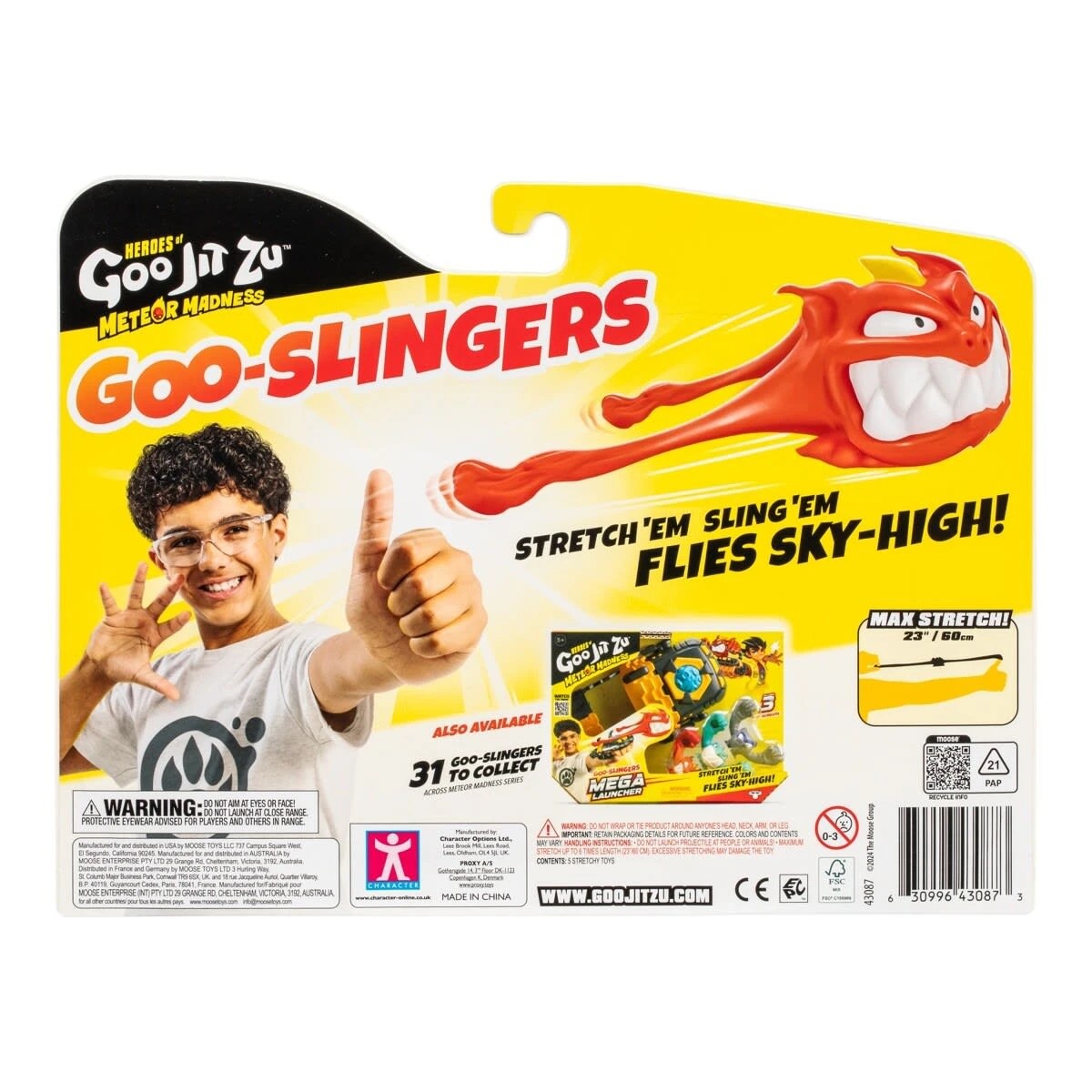 6 5 Pack Heroes of Goo Jit Zu Meteor Madness Goo Slingers - Assorted, 6 of 6