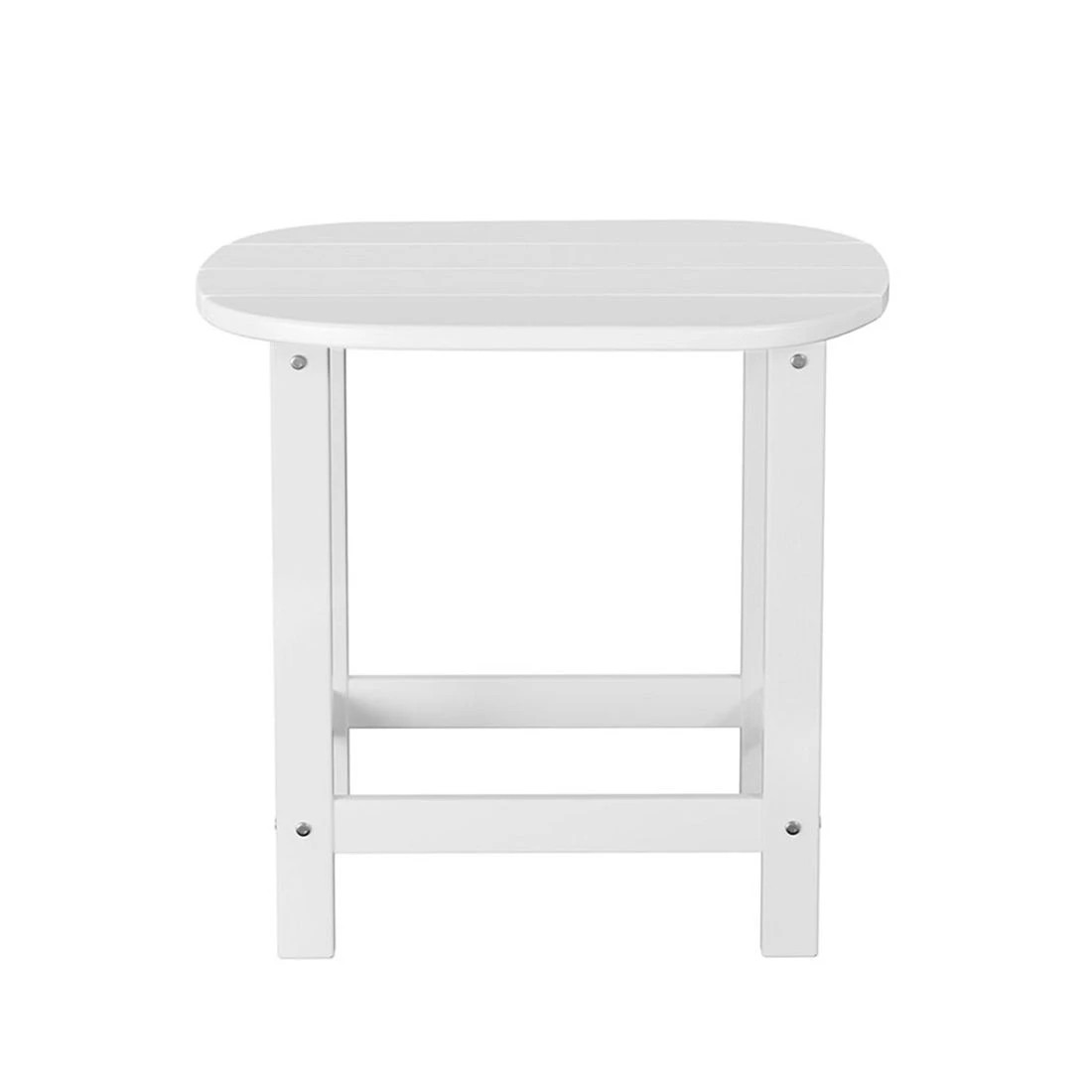 3 Gardeon Outdoor Coffee Side Table HDPE Desk Patio Furniture Camping Garden - White, 3 of 7