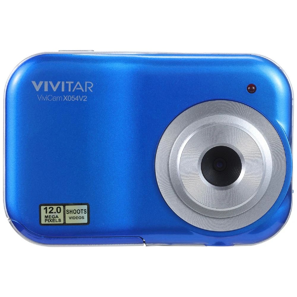 1 Vivitar VX054v2 12.1MP Digital Camera Blue, 1 of 8