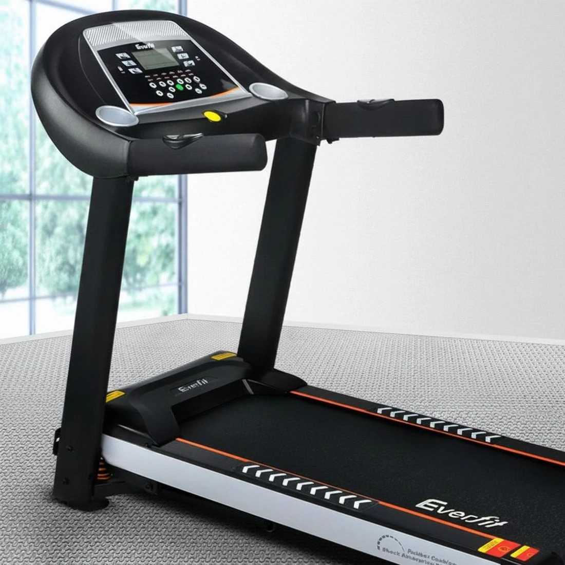 7 Everfit Treadmill Electric Auto Incline Home Gym Fitness Exercise Machine - Black, 7 of 7