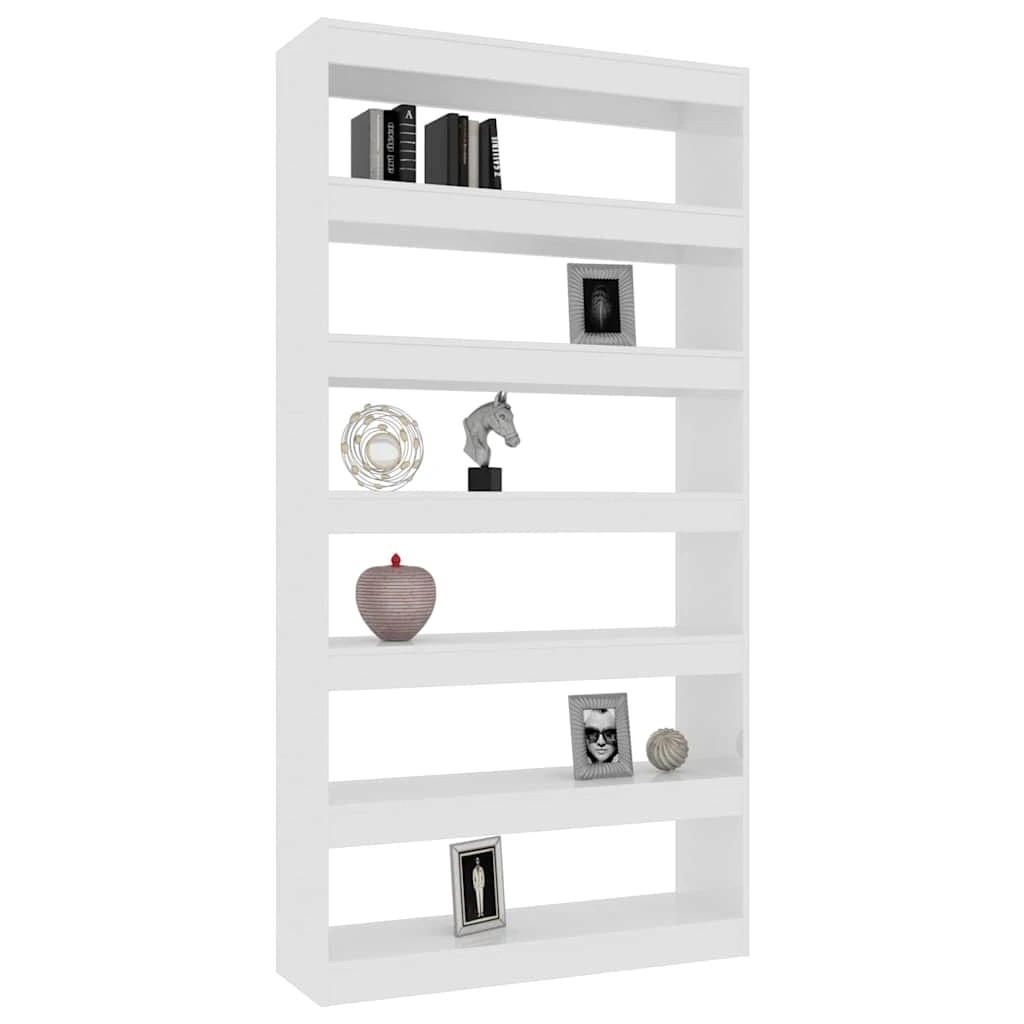 4 vidaXL Book cabinet Ample Storage - White, 4 of 9