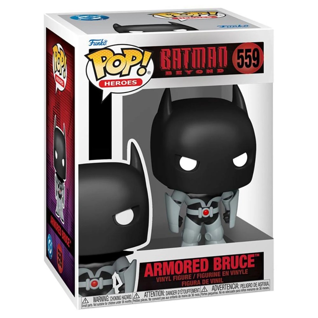 2 DC Comics - Batman Beyond - Armoured Bruce Pop! Vinyl Figure, 2 of 2