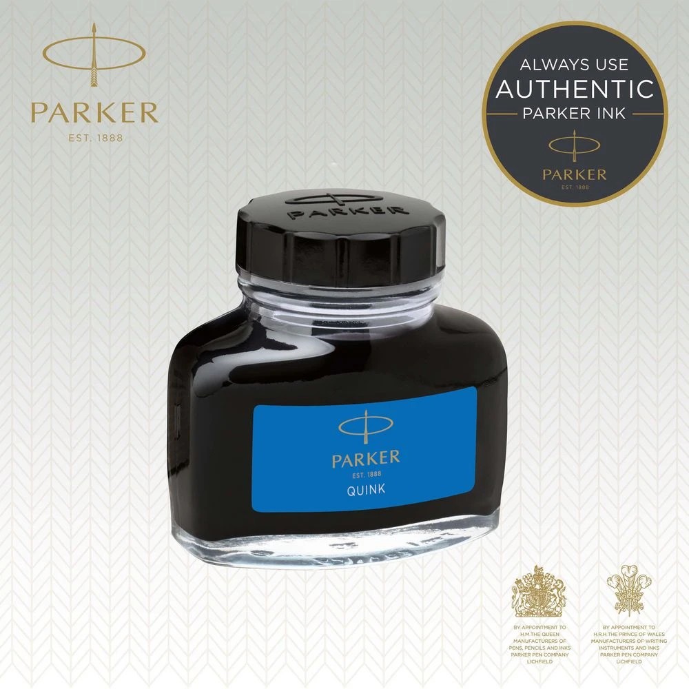 5 Parker Quink Ink Bottle Washable Blue 57mL, 5 of 9