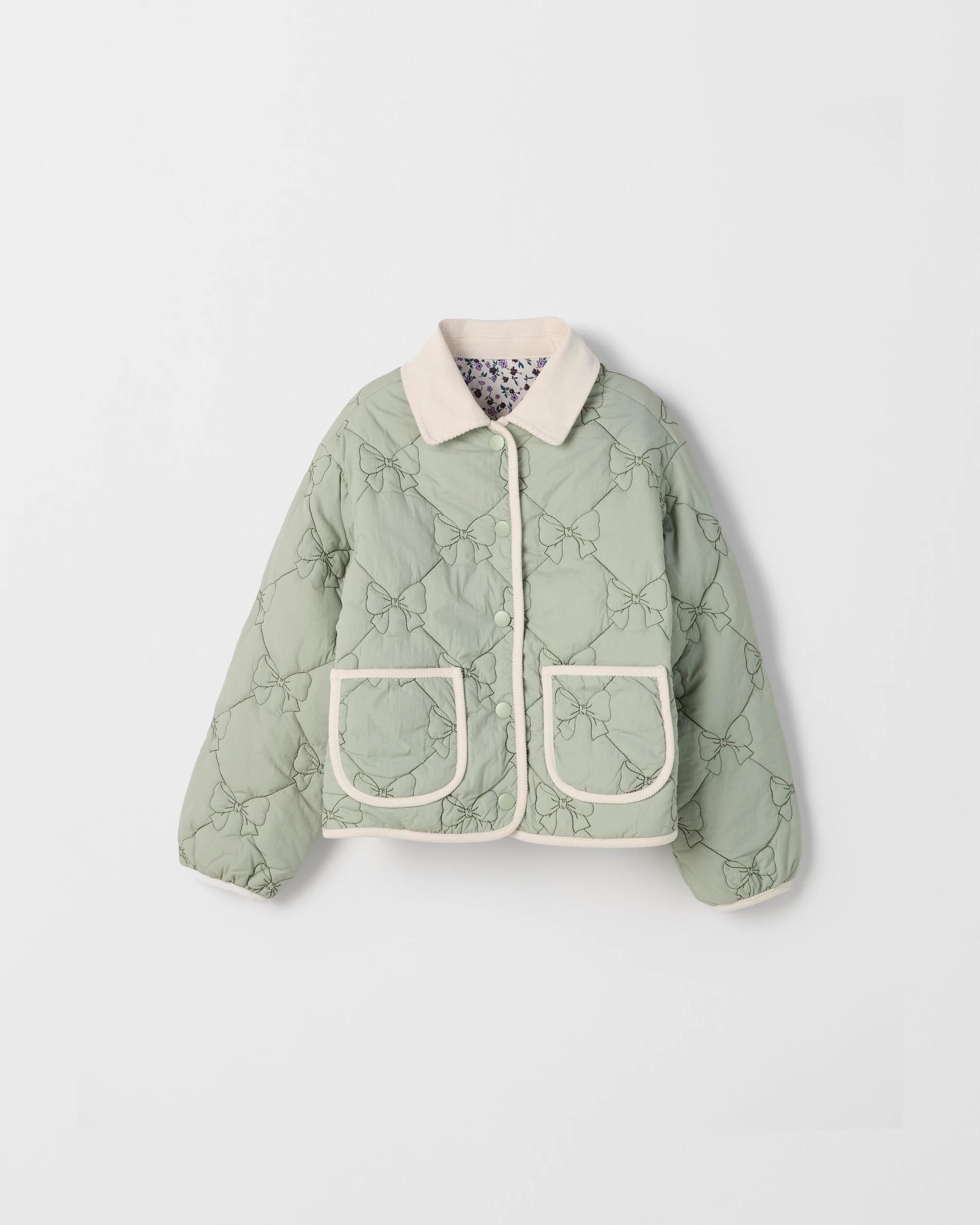 7 Target Kids Reversible Quilted Jacket SAGE, 7 of 8