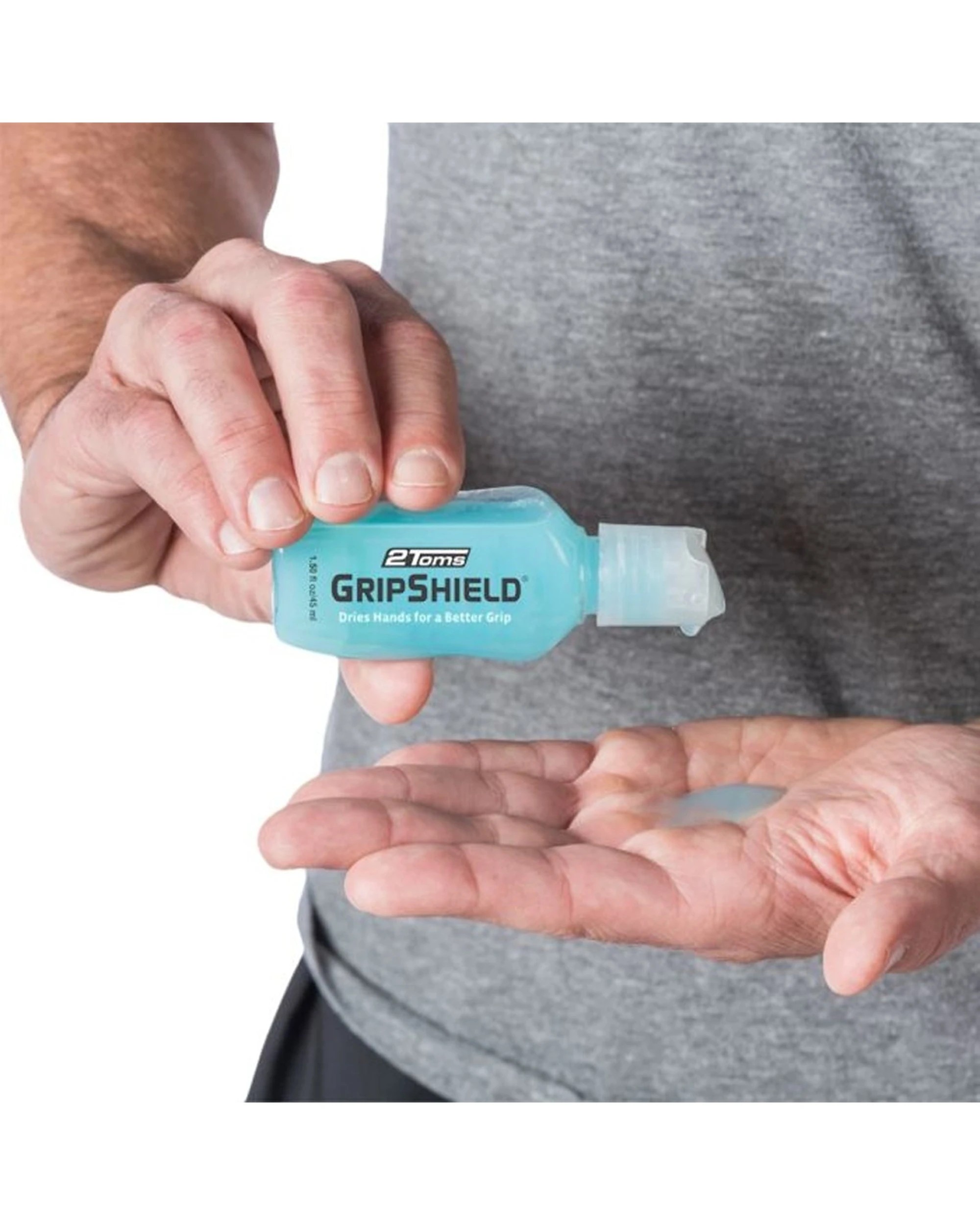 2 2Toms GripShield Grip Enhancer Roll-On Better For Sports Gaming 45ml - Blue - Blue, 2 of 2