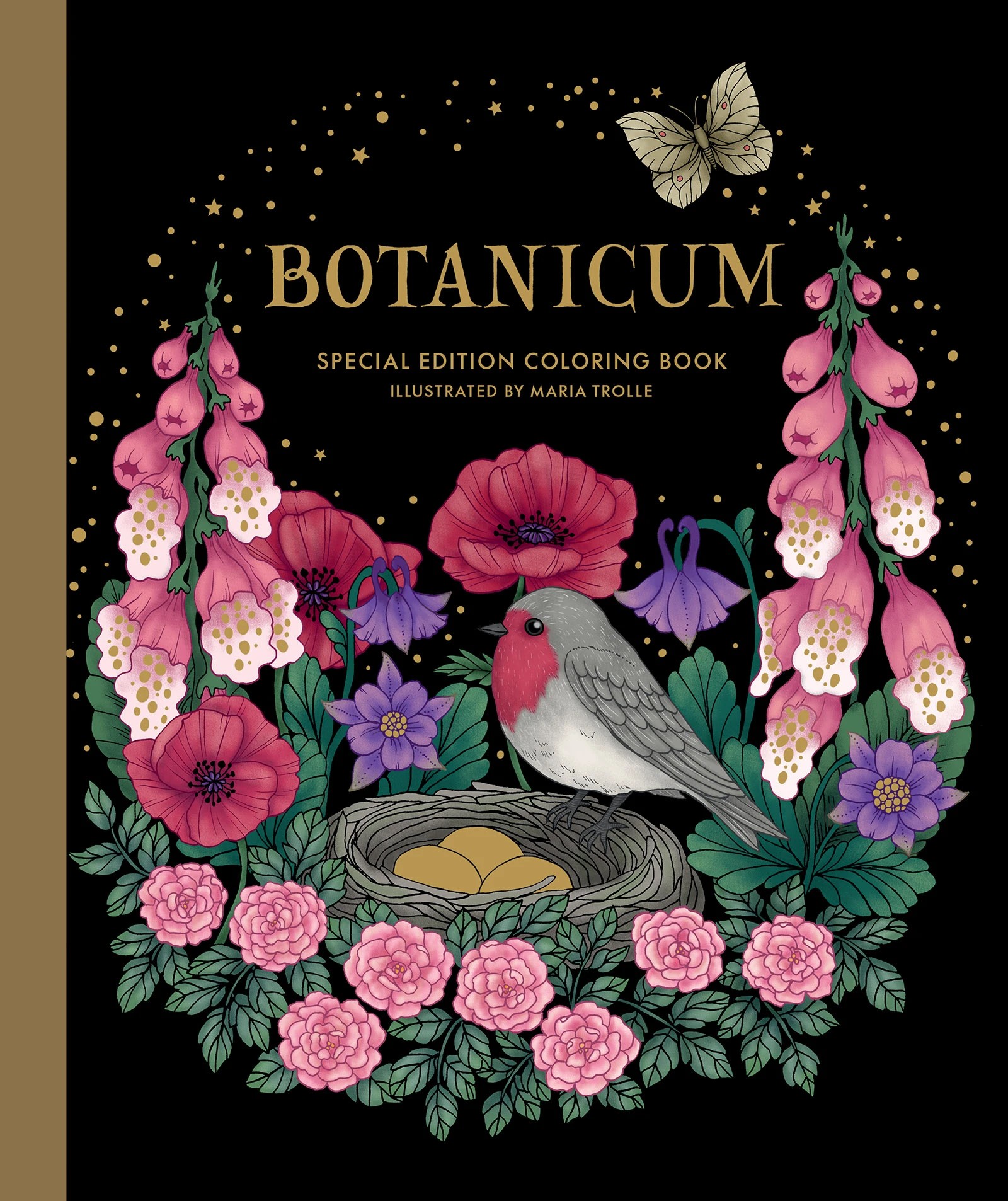 1 Botanicum Special Edition Coloring Book by Maria Trolle - Book, 1 of 1