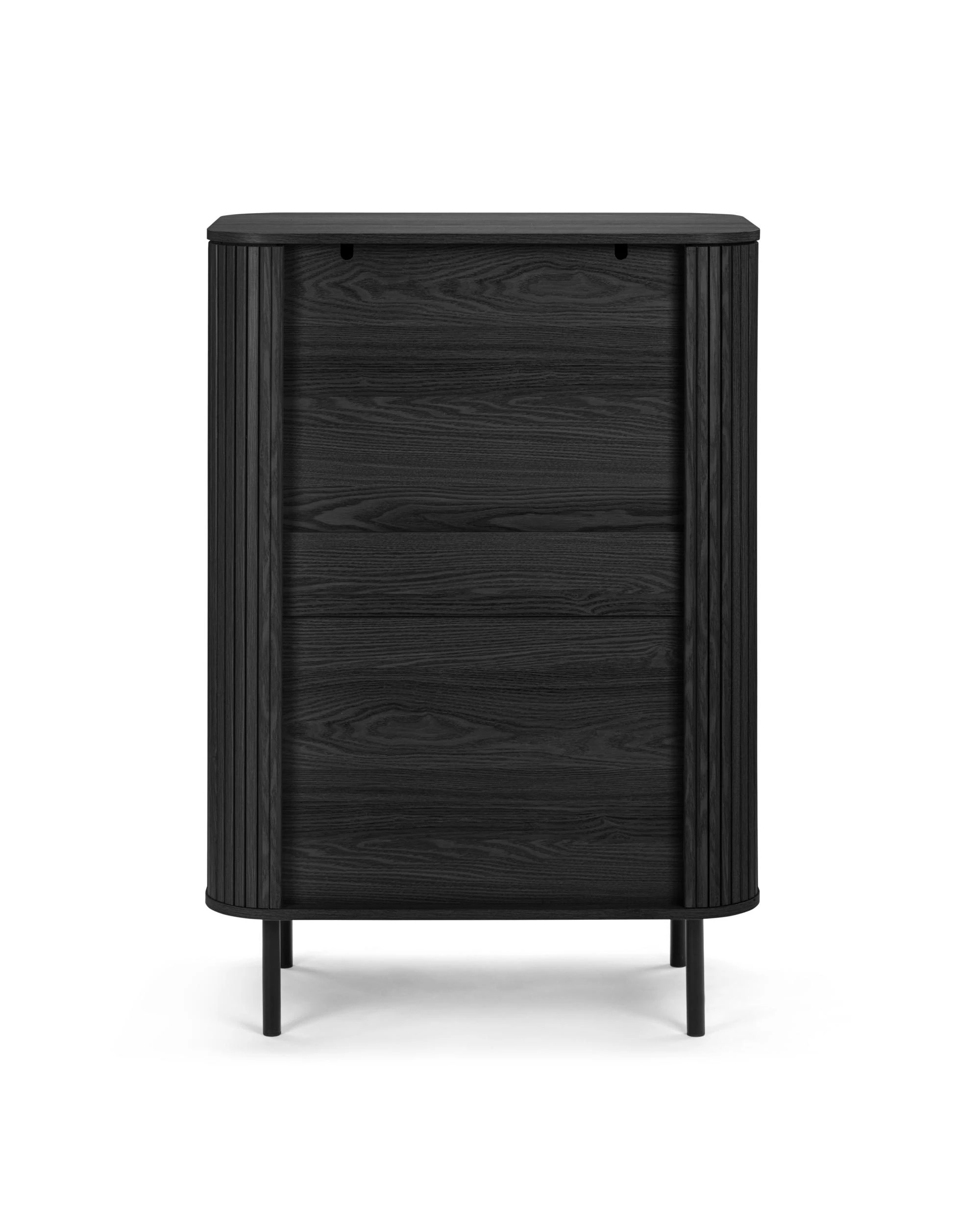 5 Kodu Tallboy Dresser Chest 4 Drawers - Black, 5 of 10