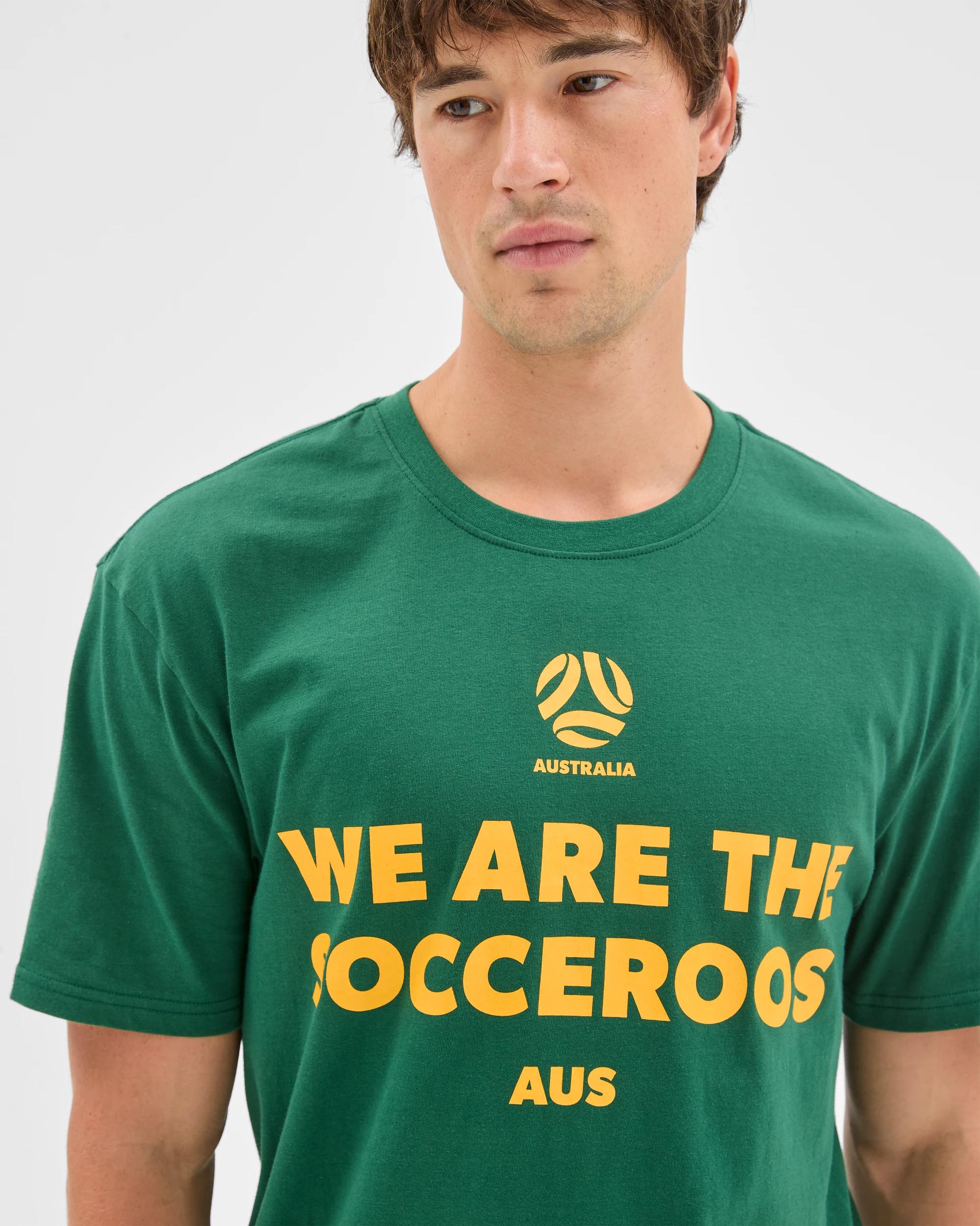 3 Socceroos Short Sleeve T-Shirt GREEN, 3 of 6