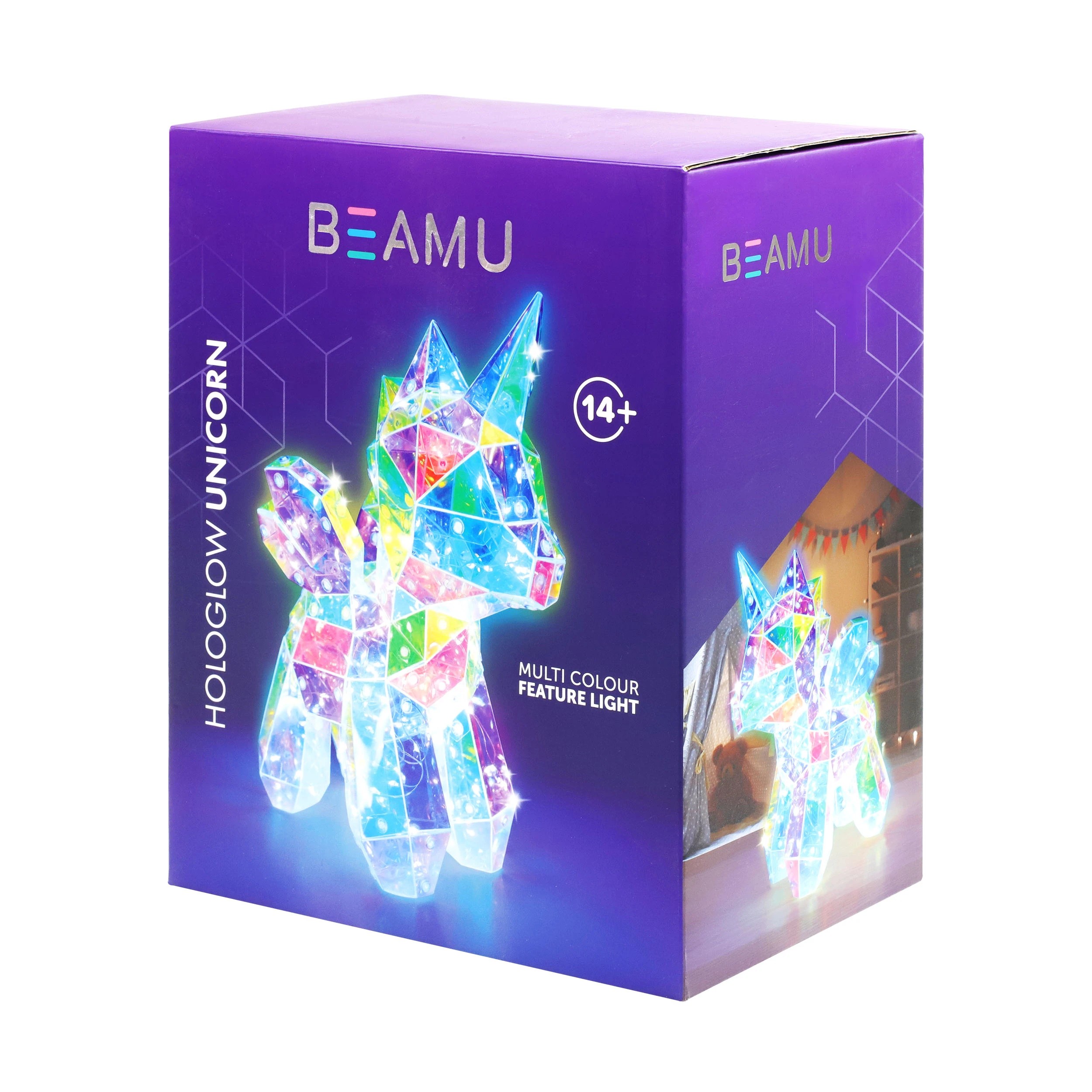 3 Beamu Hologlow Unicorn Lamp, 3 of 7