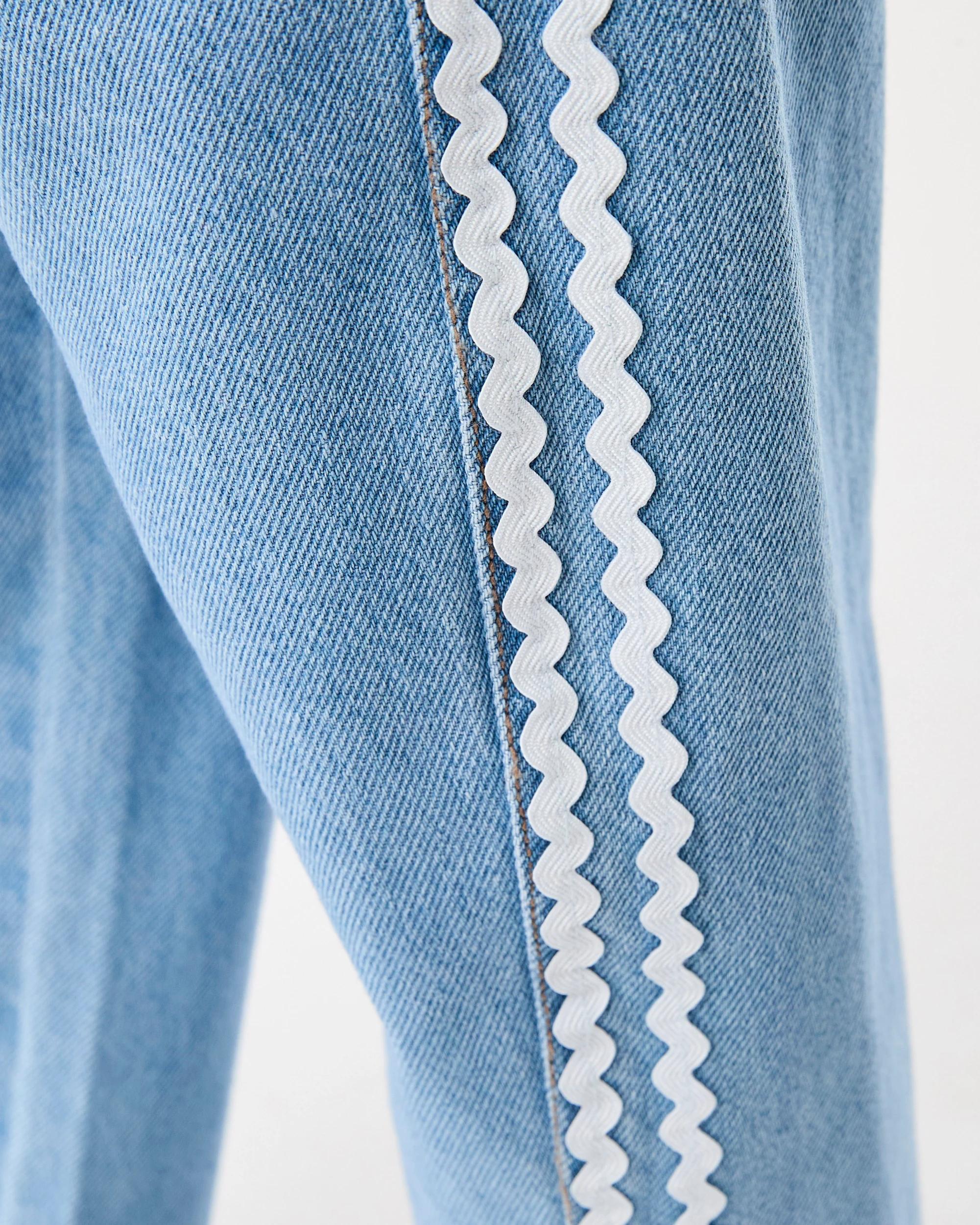 5 Barrel Jeans Mid Denim, 5 of 7